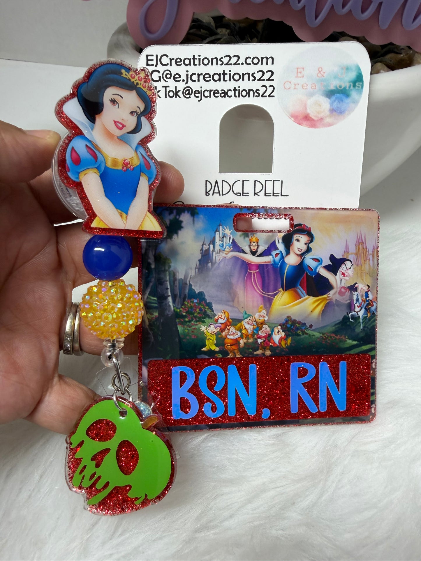 Snow Princess Badge Buddy Set