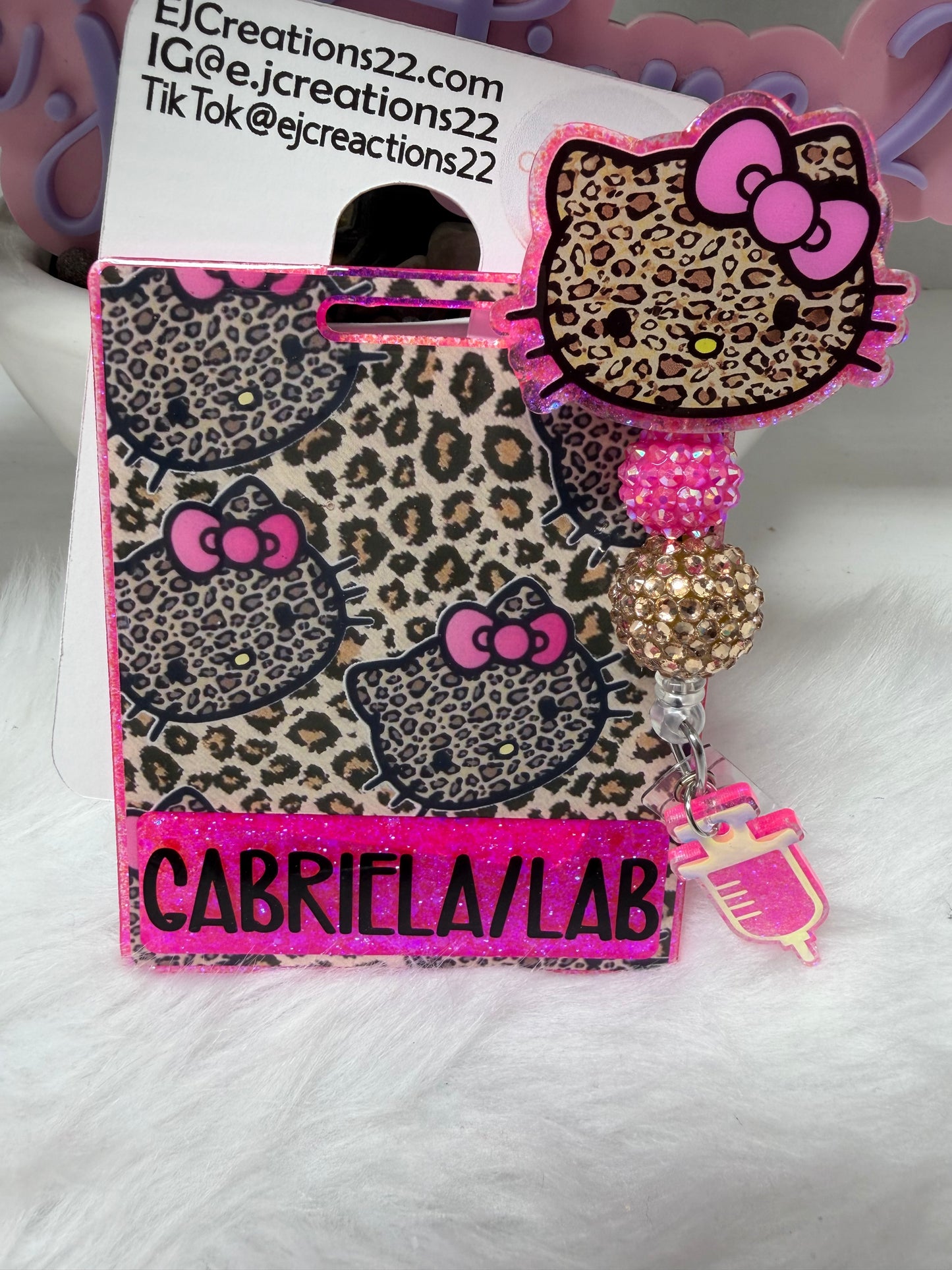 HK Leopard Badge Buddy Set