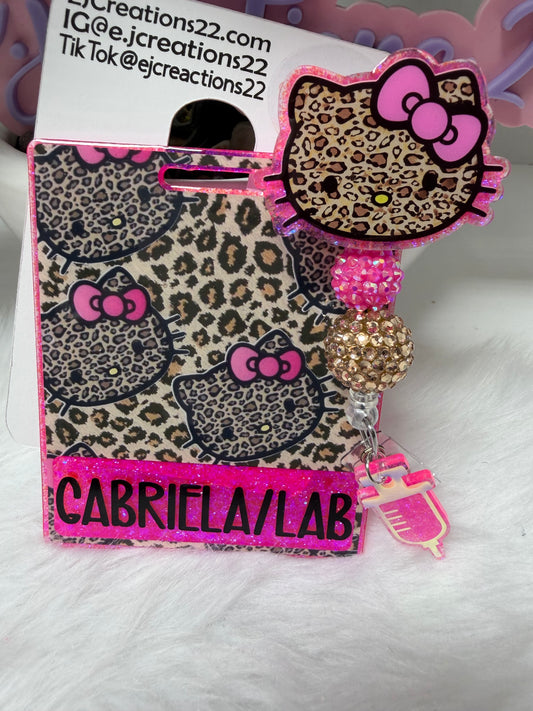 HK Leopard Badge Buddy Set