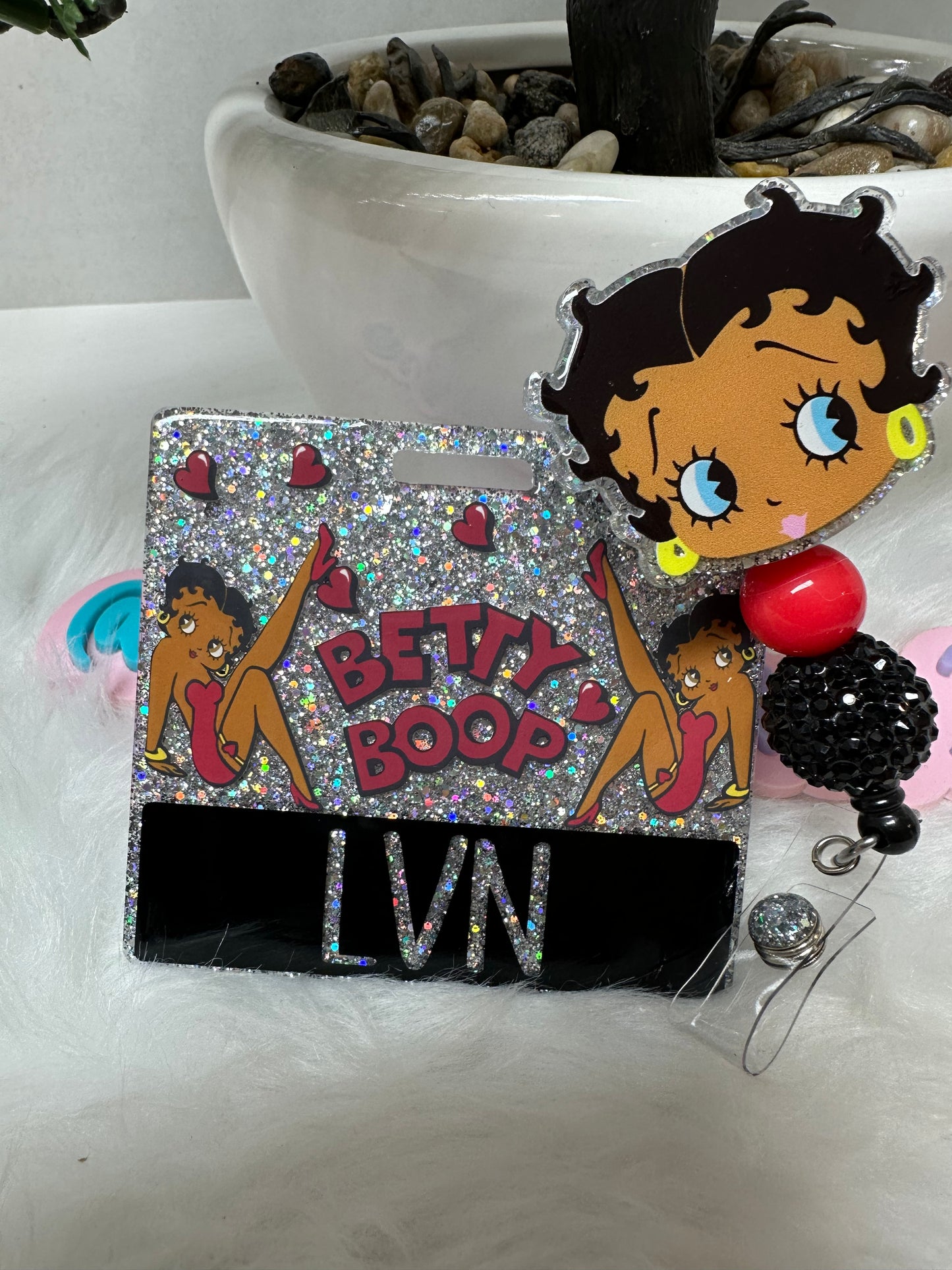 Betty Boo Badge Buddy Set