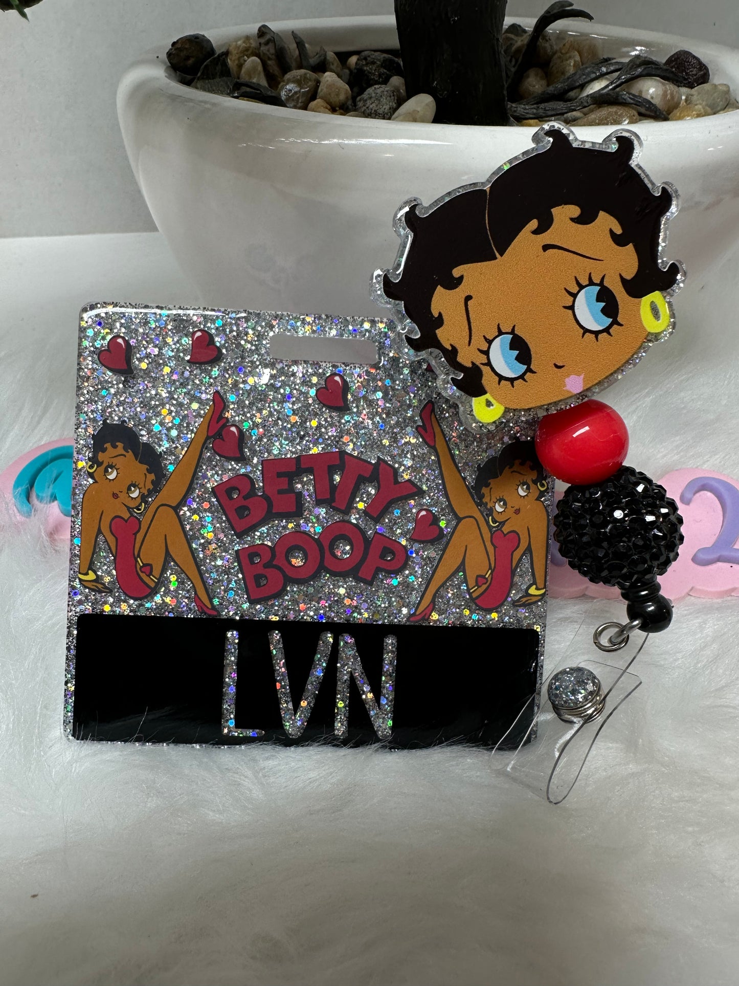 Betty Boo Badge Buddy Set