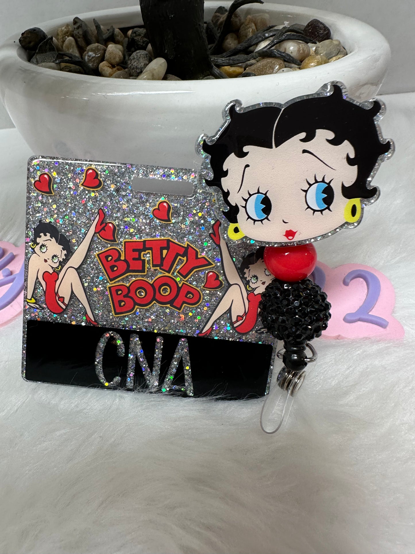 Betty Boo Badge Buddy Set