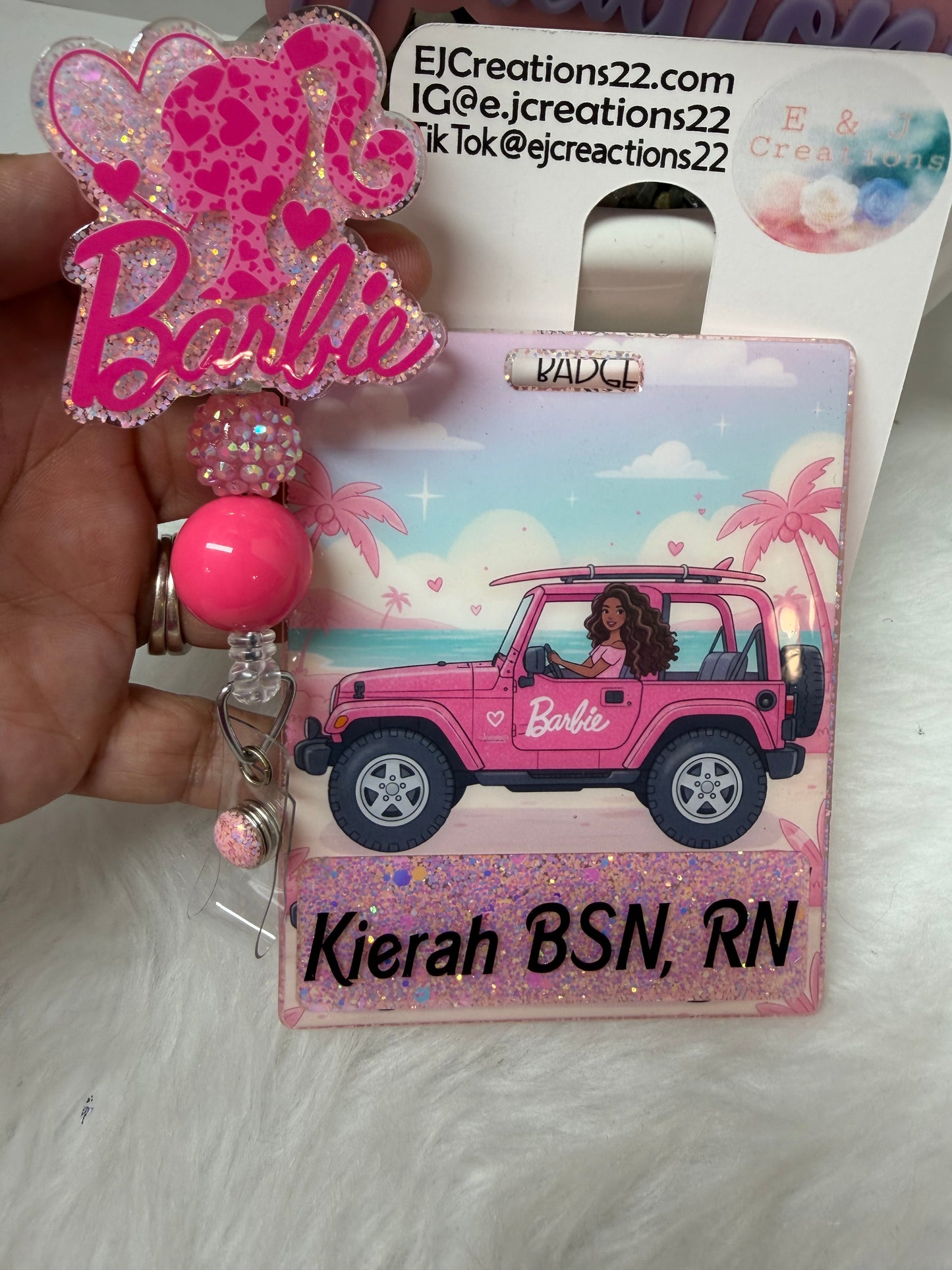 Classy Doll Badge Buddy Set