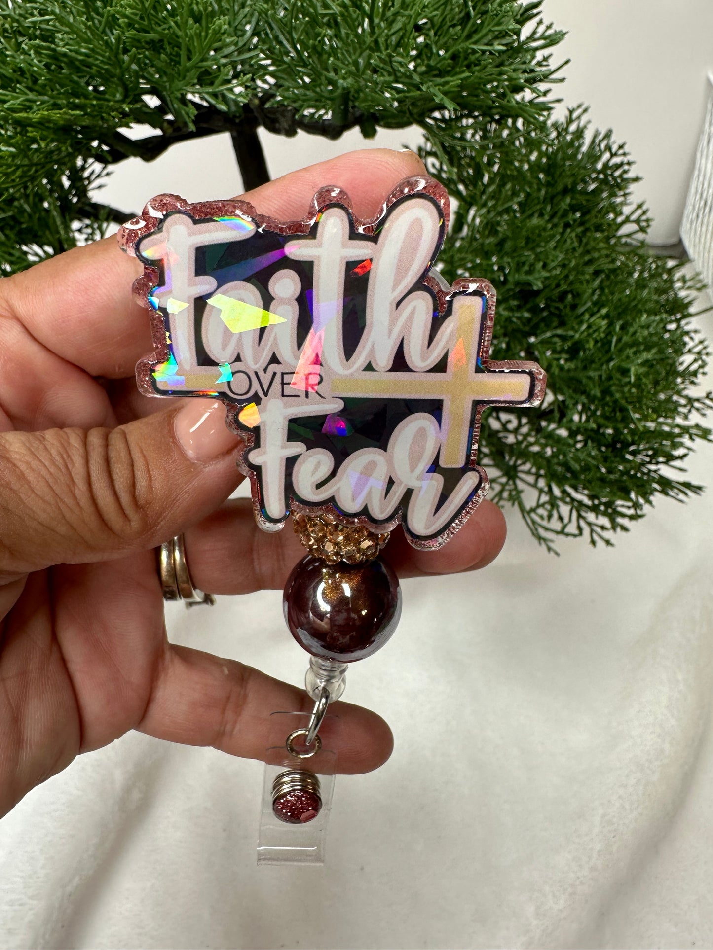 Faith Over Fear Badge Reel