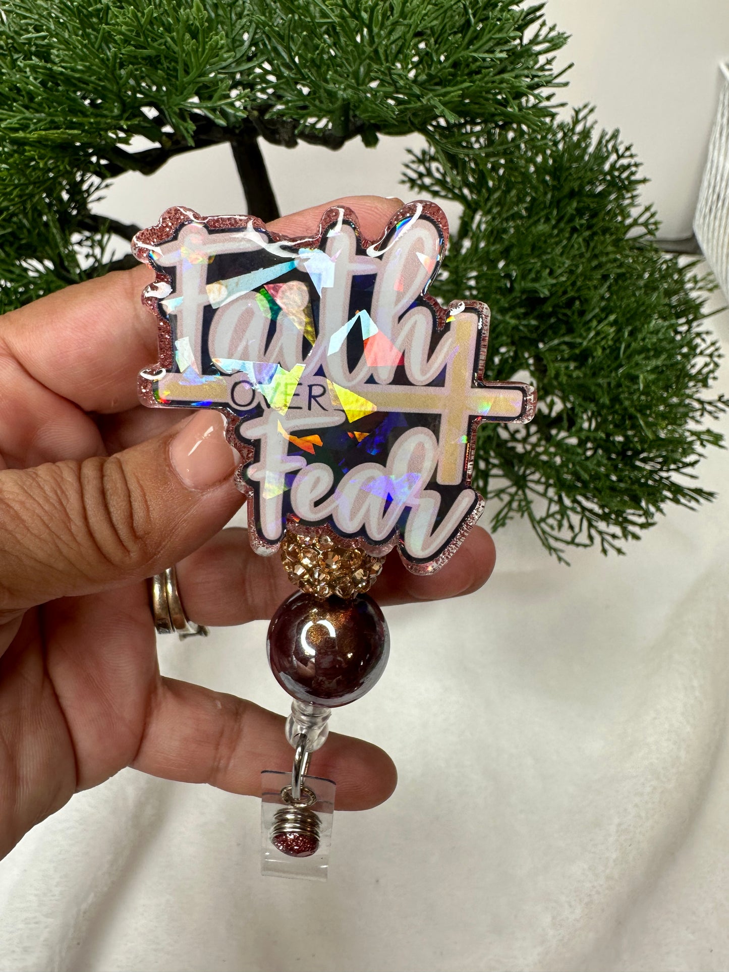 Faith Over Fear Badge Reel