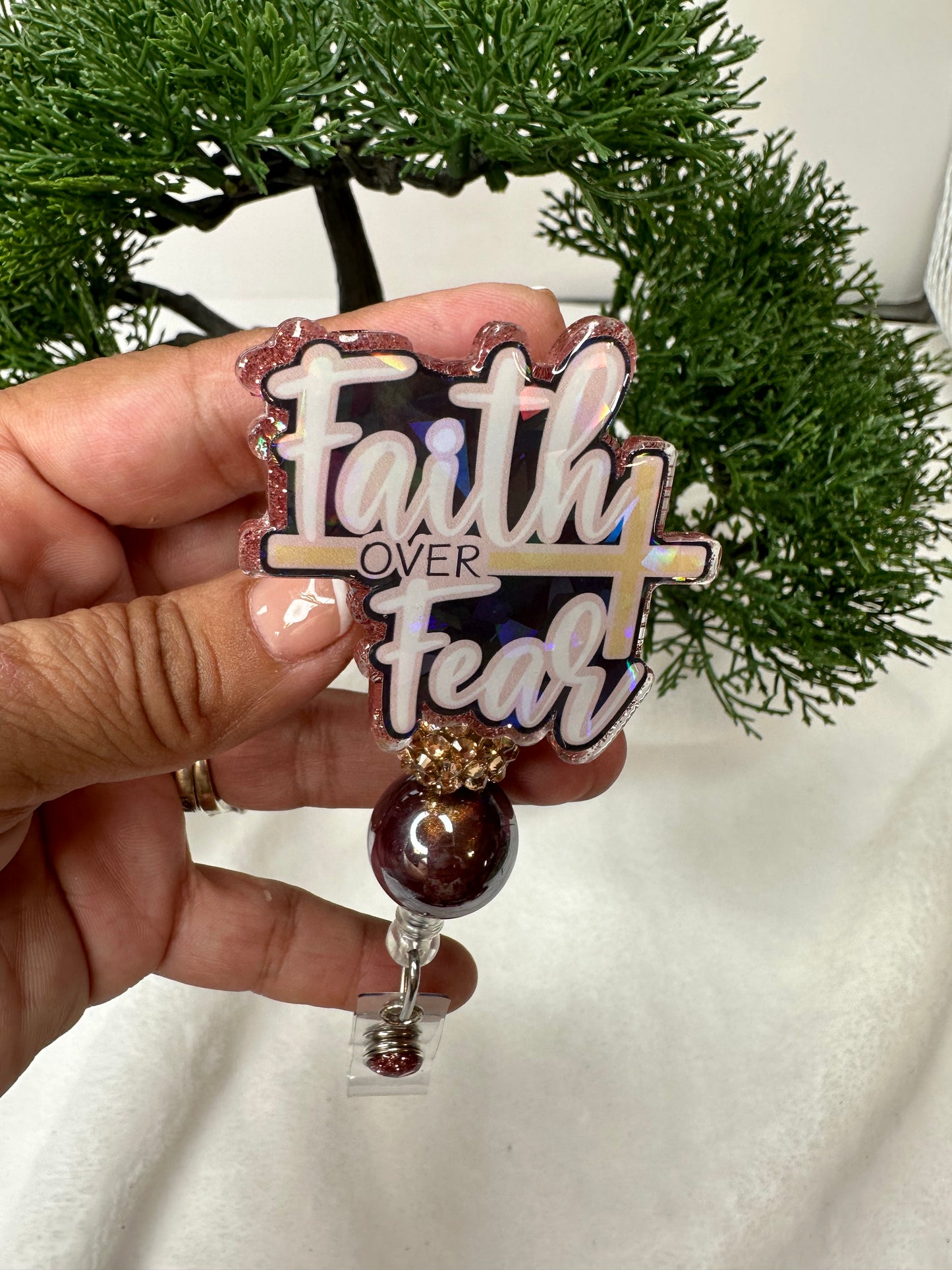 Faith Over Fear Badge Reel