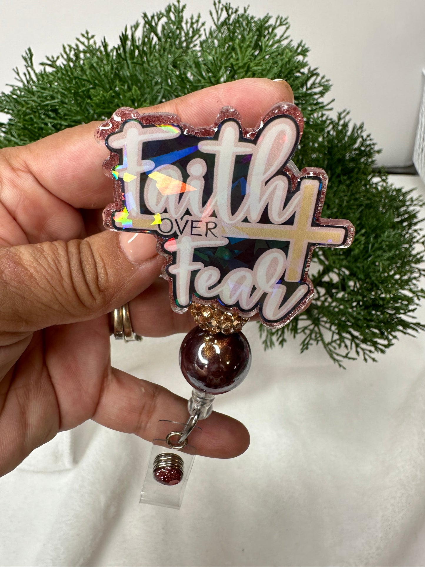 Faith Over Fear Badge Reel