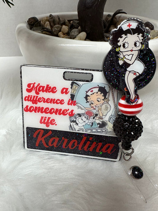 Nurse Betty Badge Buddy Set