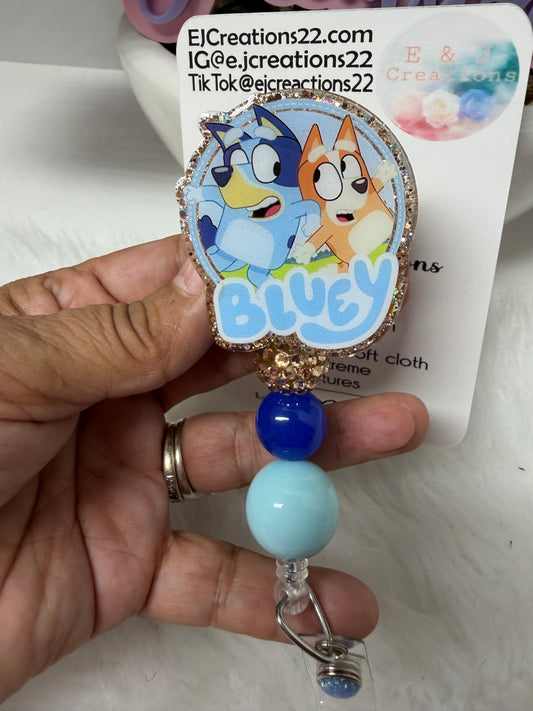 Bluey Badge Reel