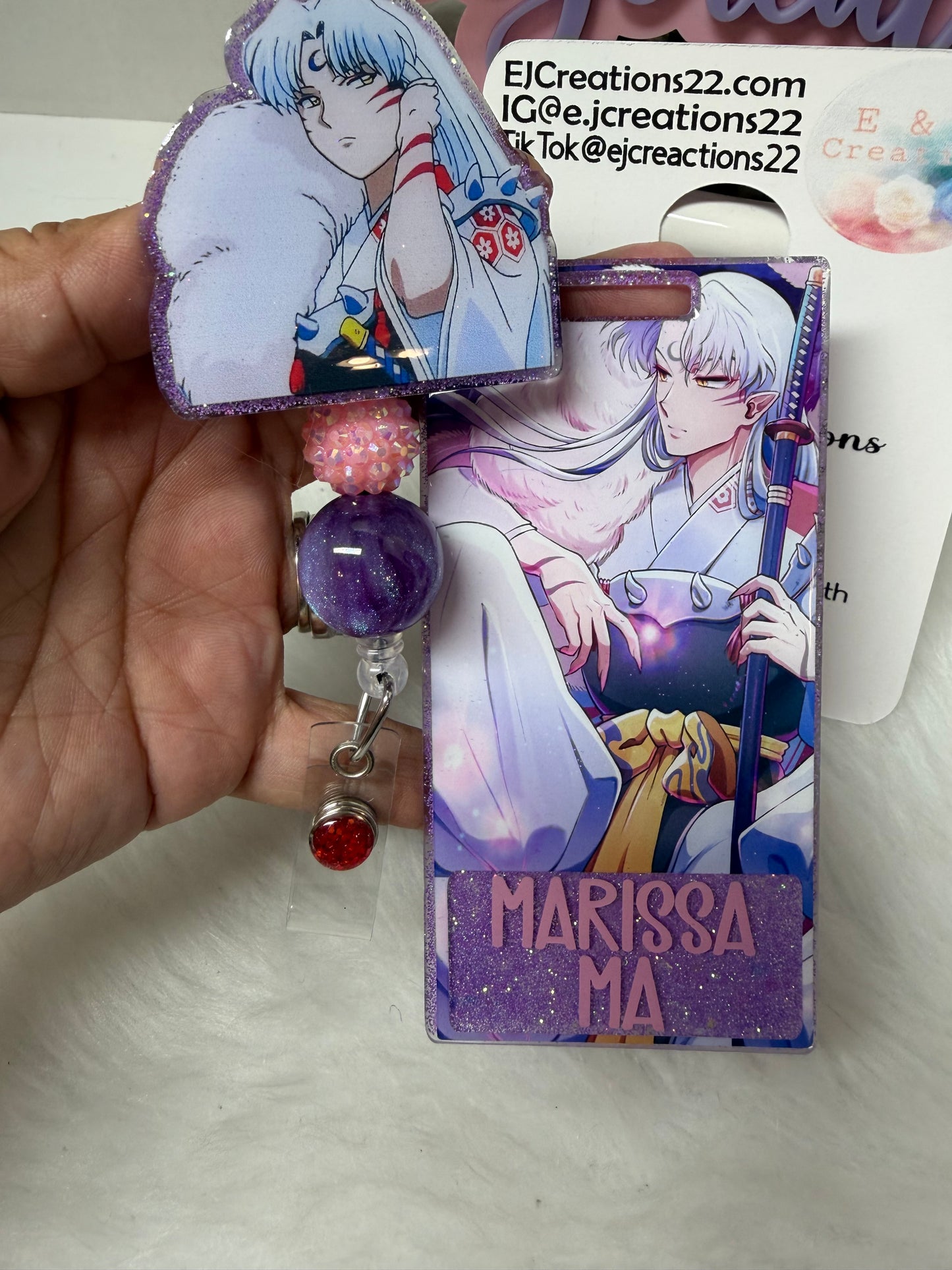 Anime Sesshomaru Badge Buddy Set