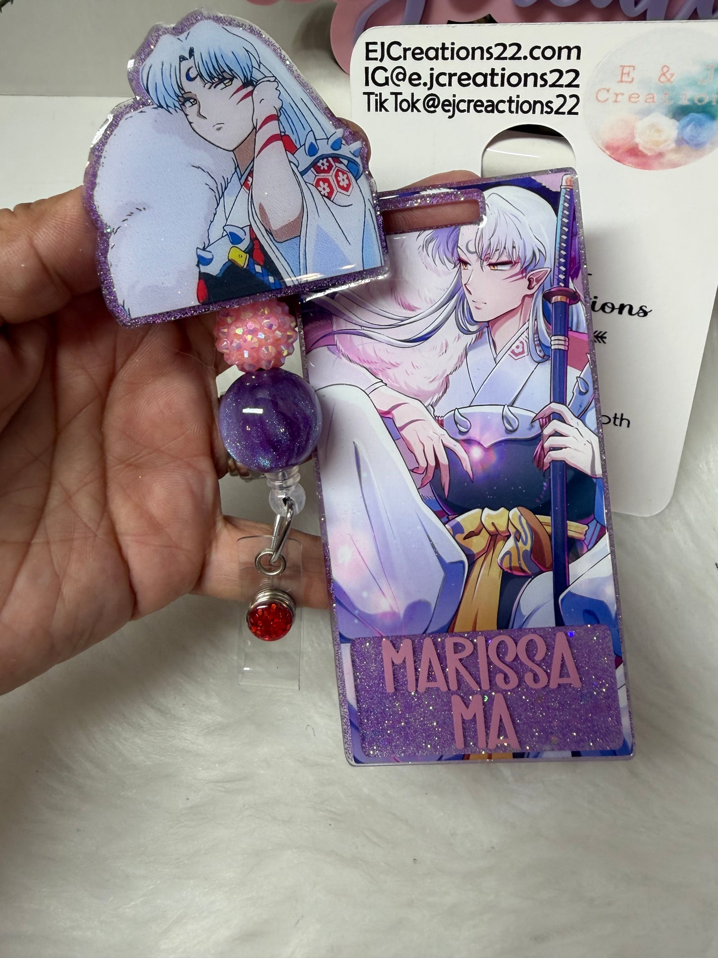 Anime Sesshomaru Badge Buddy Set