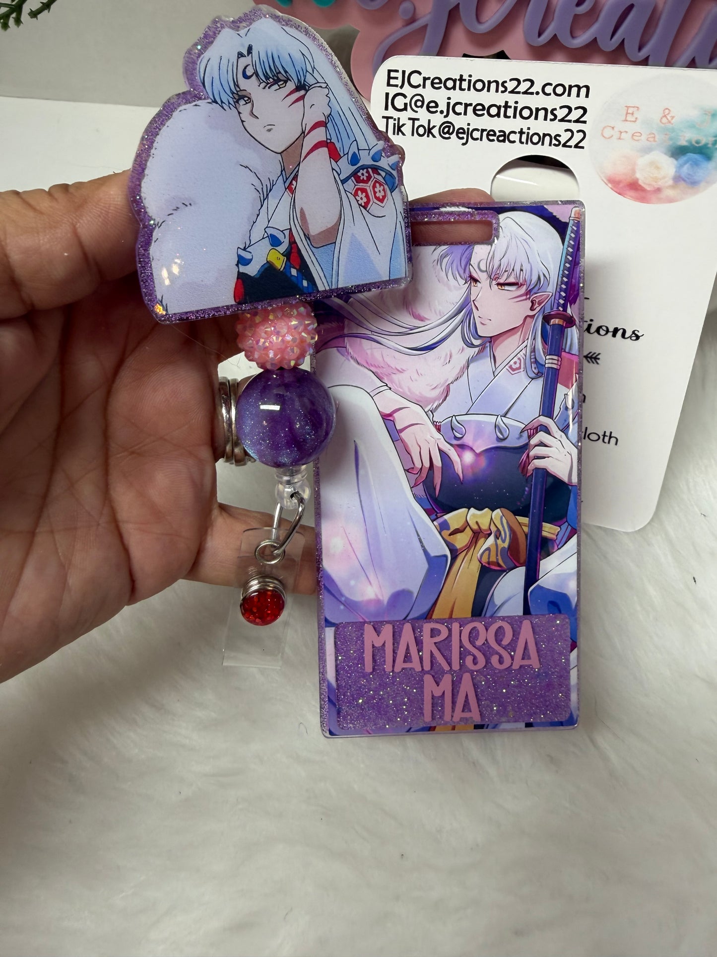 Anime Sesshomaru Badge Buddy Set