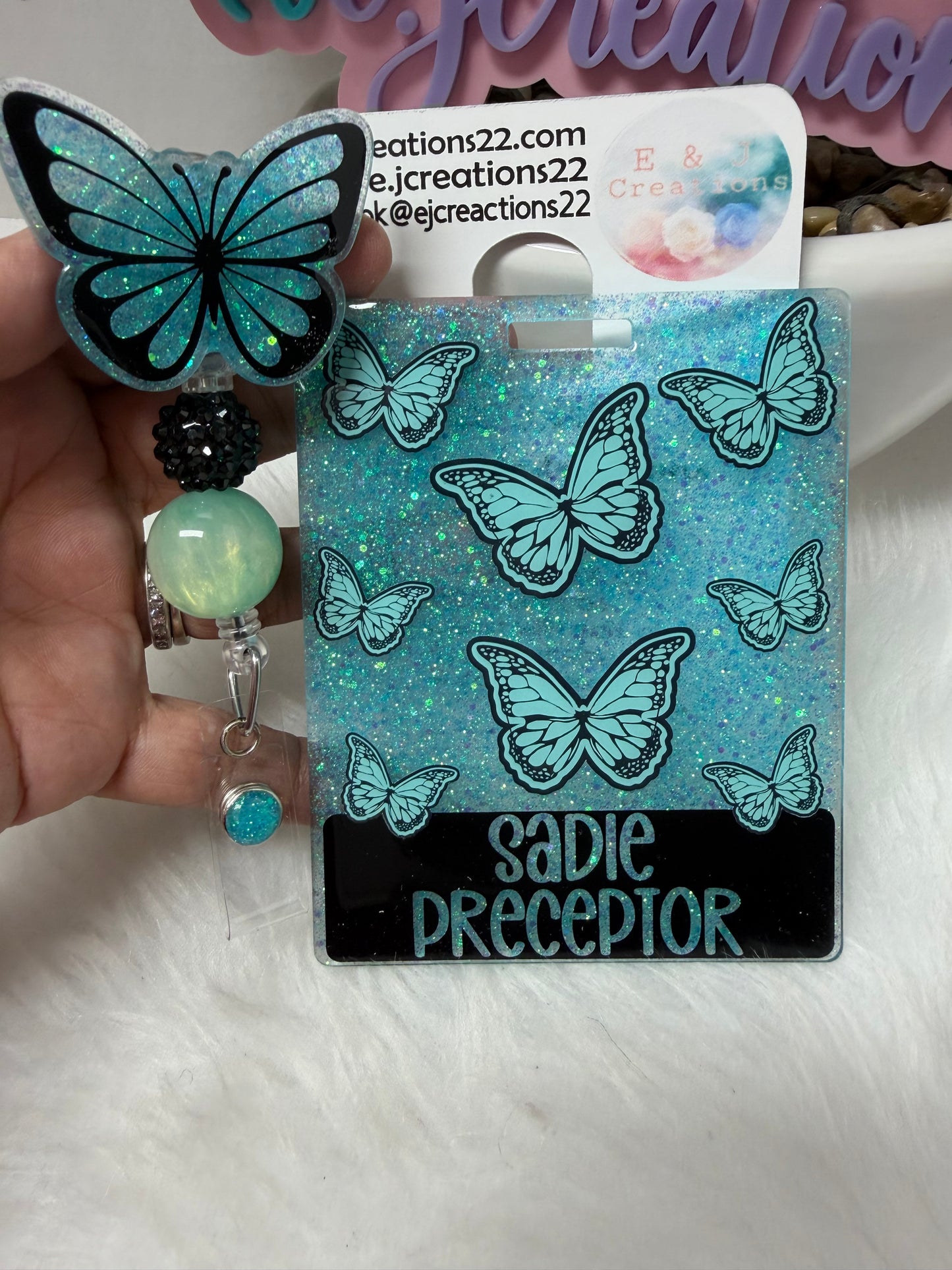 Butterfly Badge Buddy Set