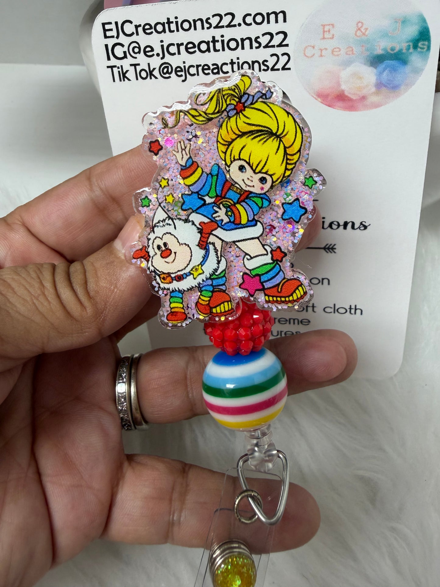 Rainbow Girl Badge Reel