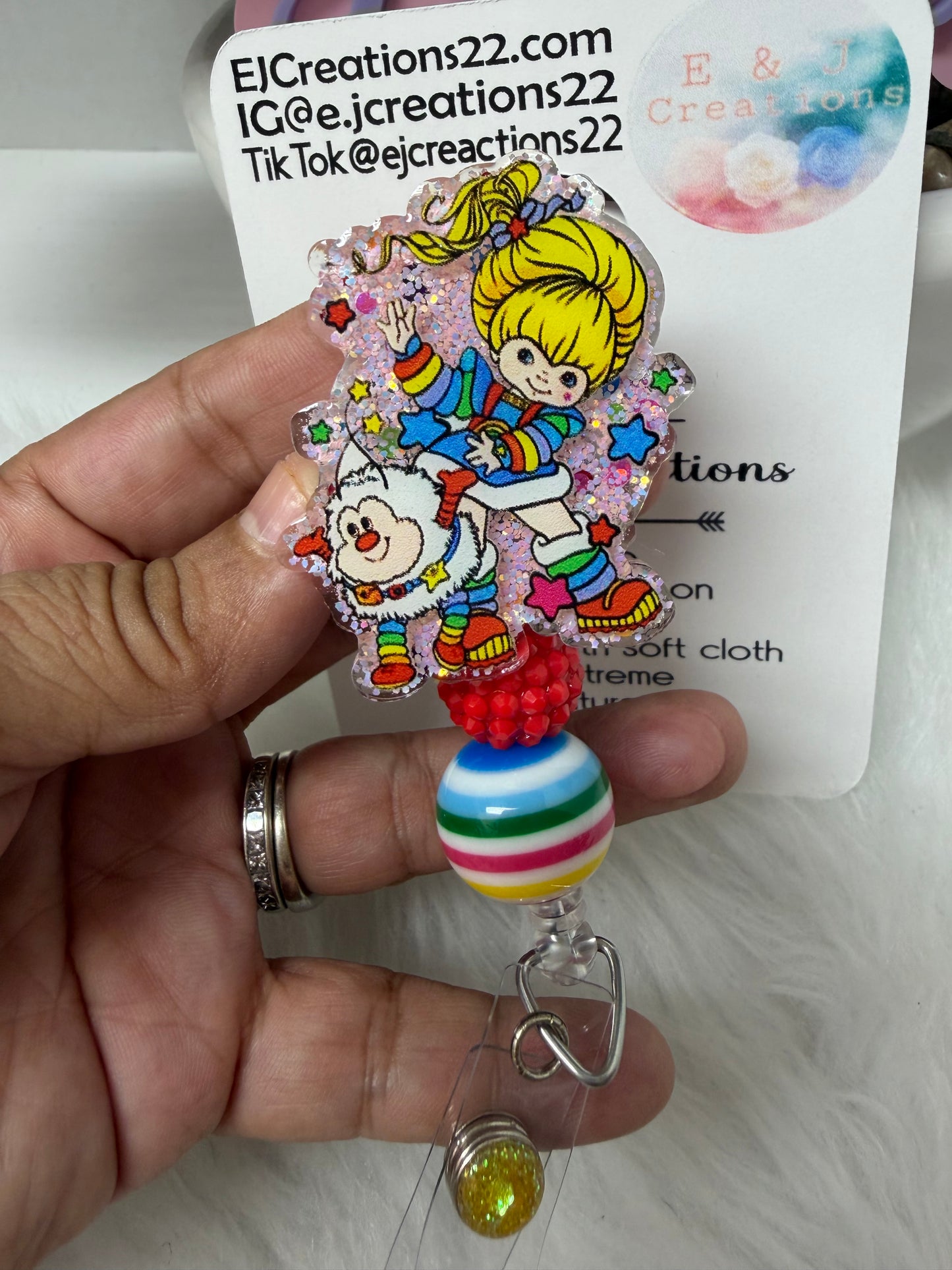 Rainbow Girl Badge Reel