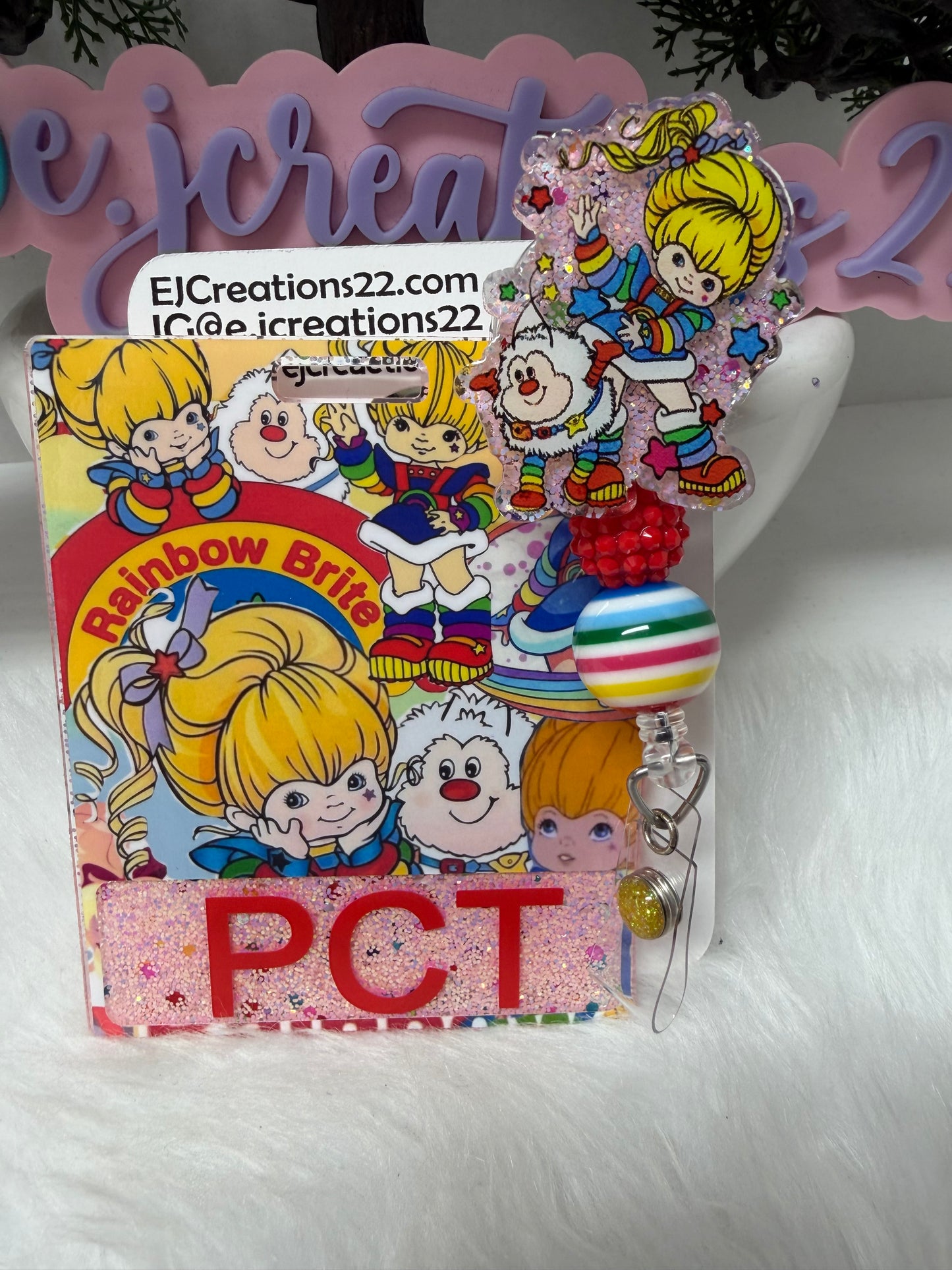 Rainbow Girl Badge Buddy Set