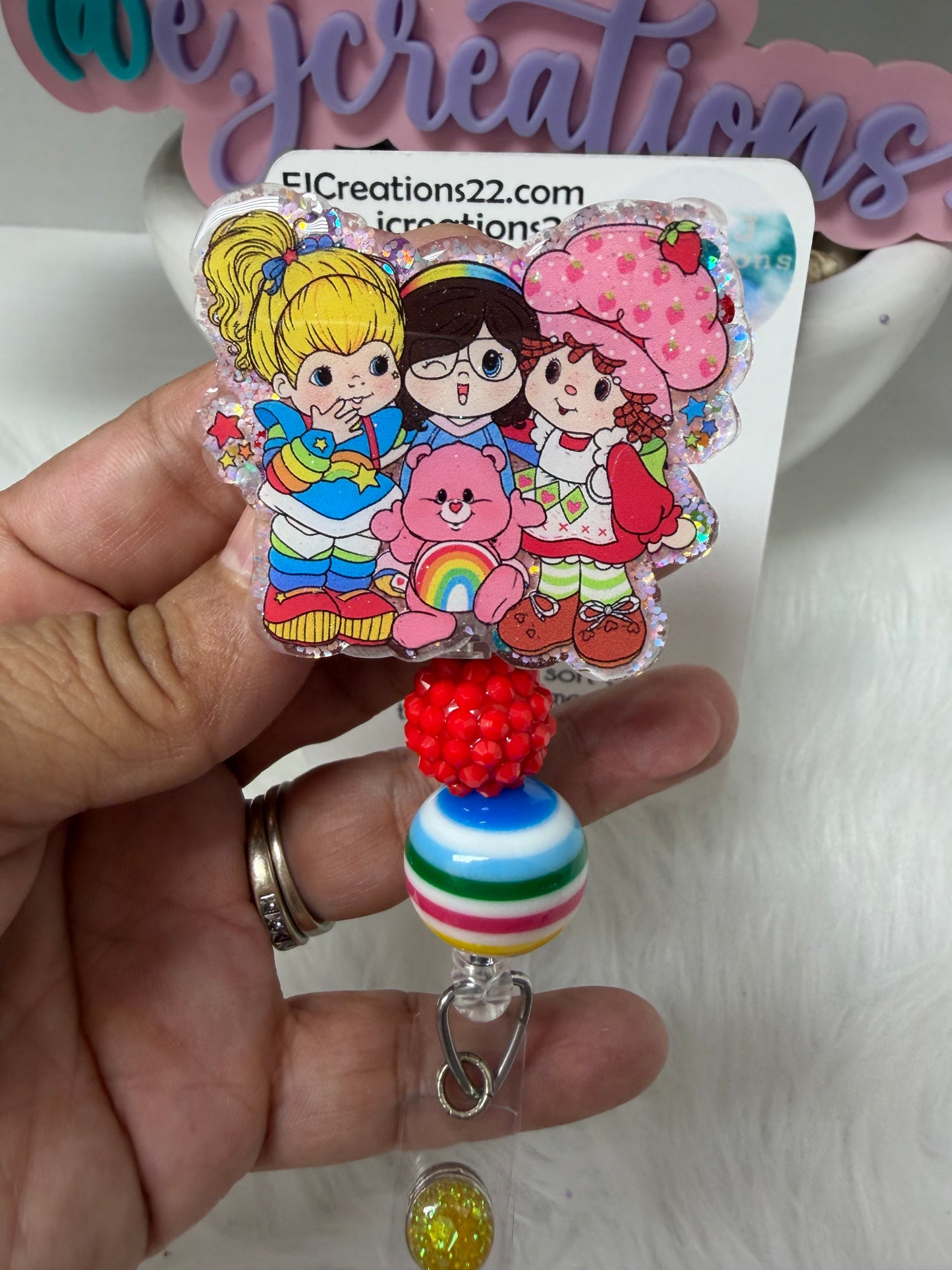 80s Sweet Girls Badge Reel