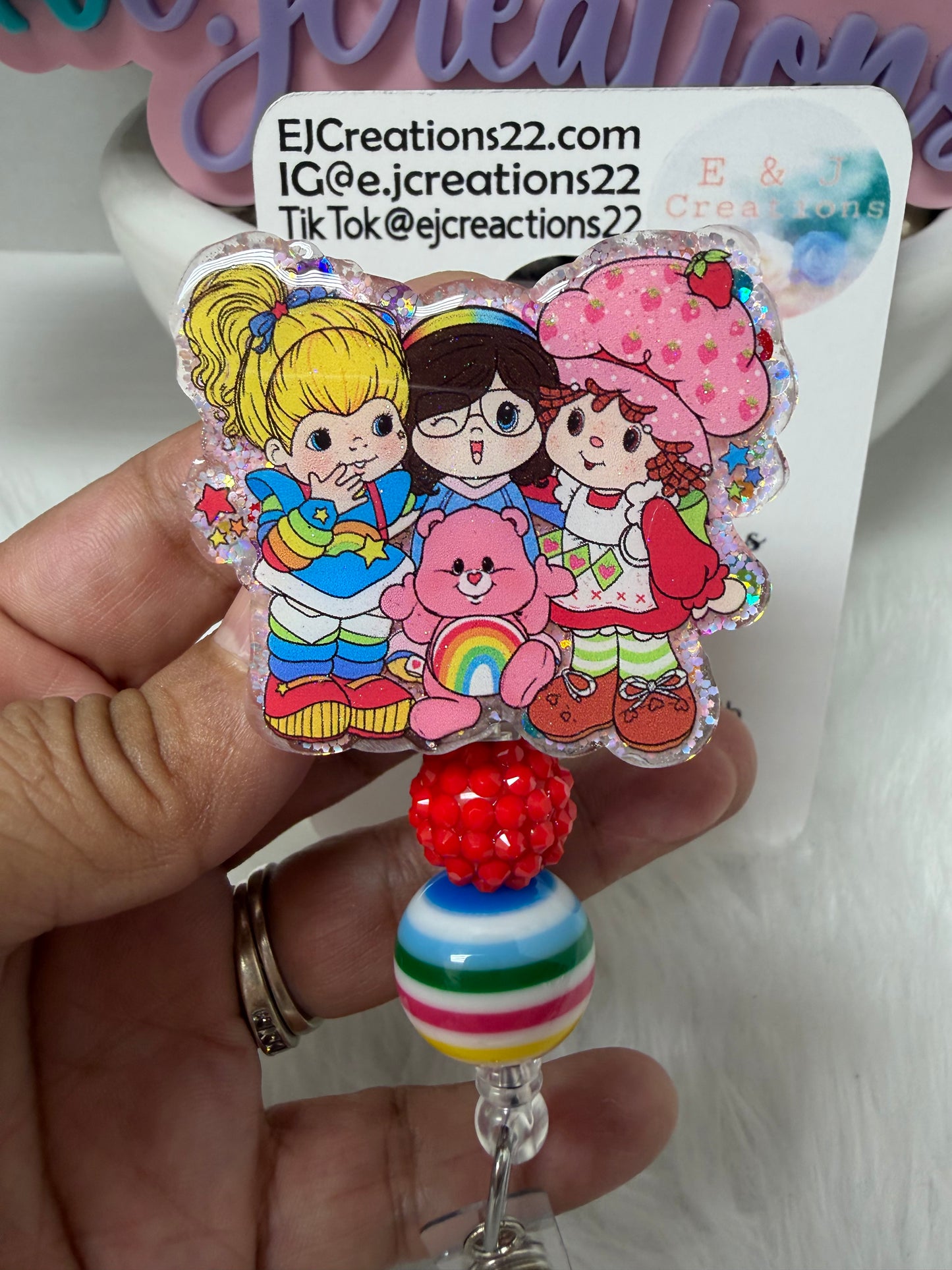 80s Sweet Girls Badge Reel