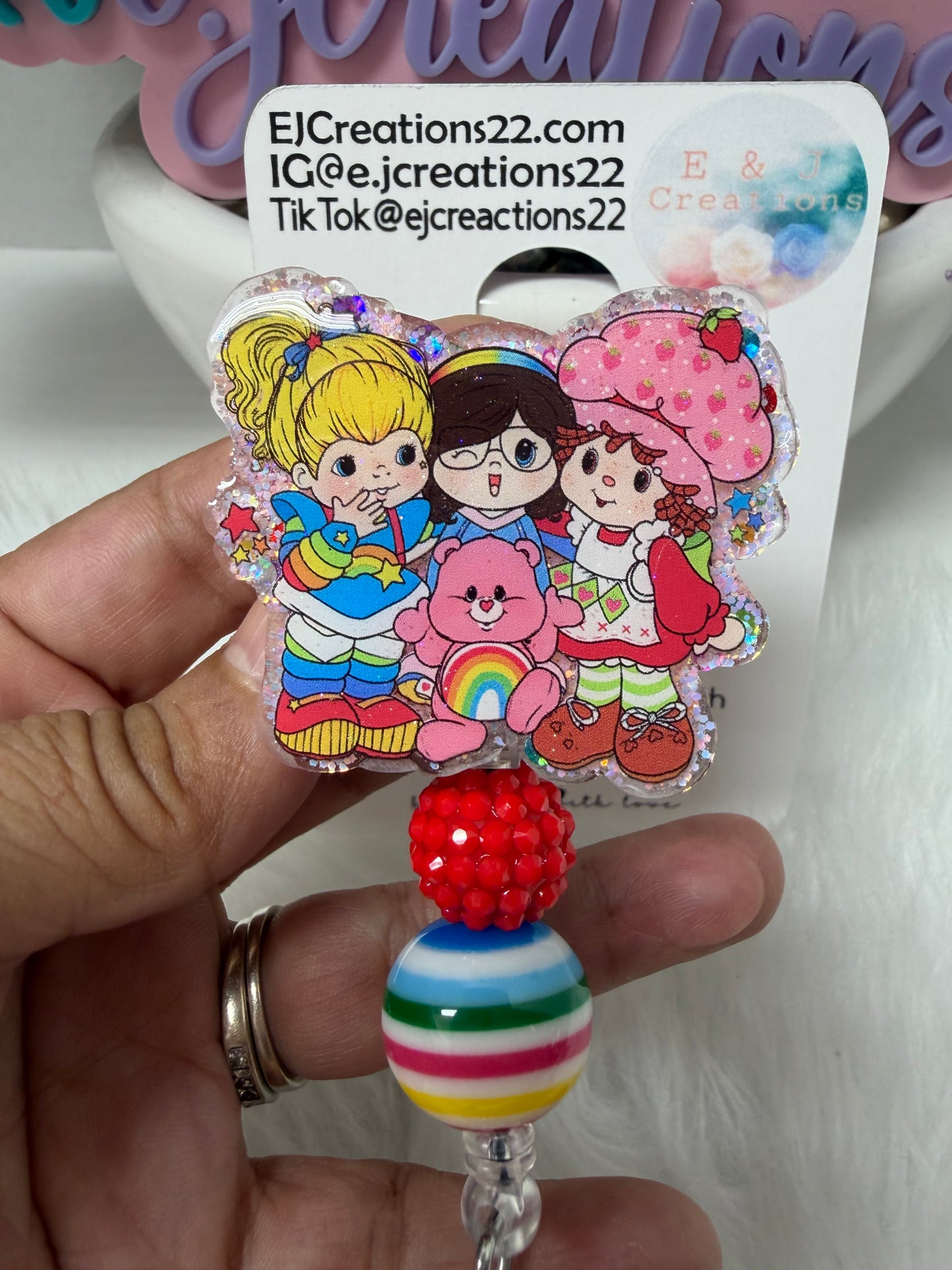 80s Sweet Girls Badge Reel