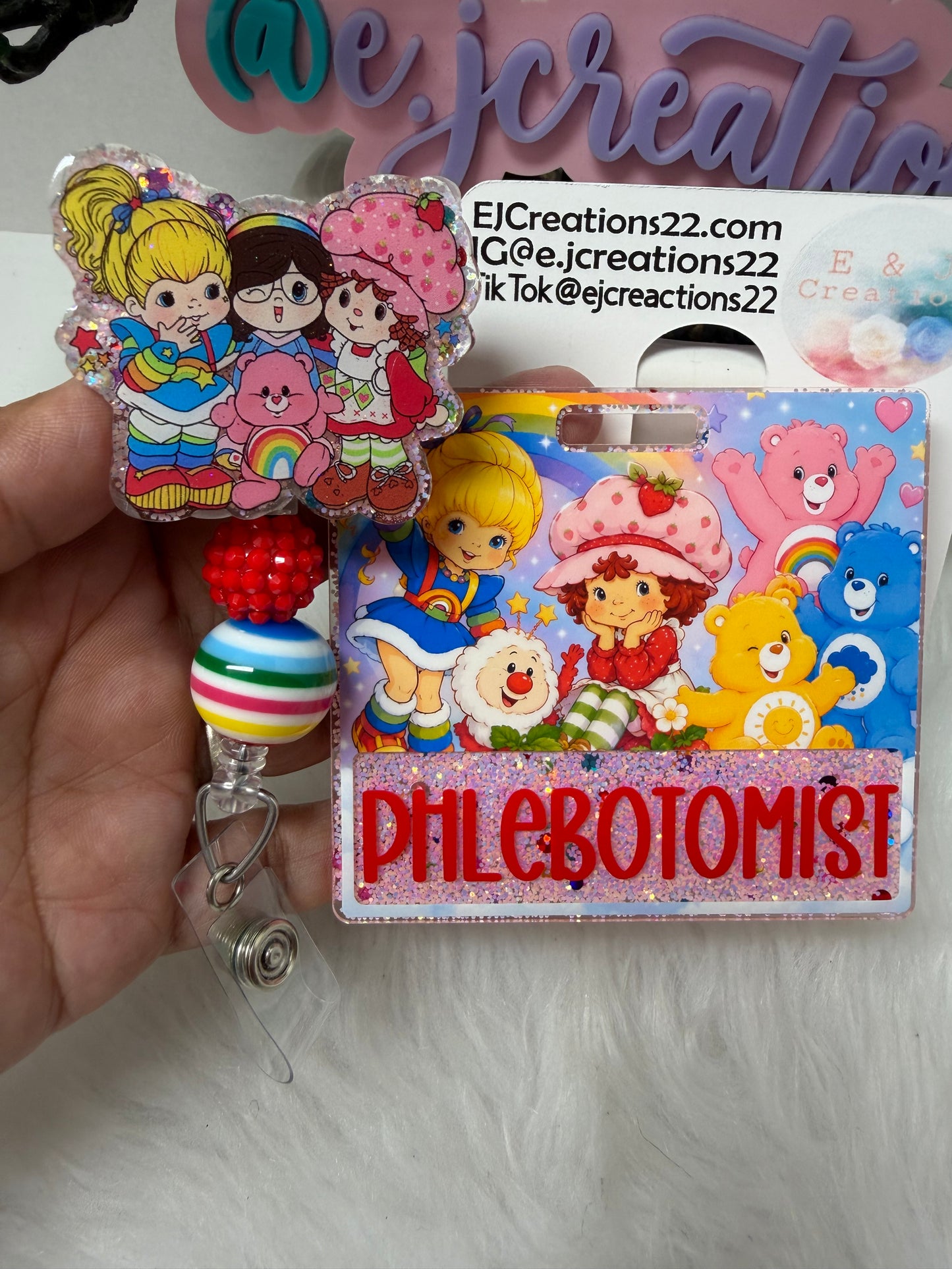 80s Sweet Girls Badge Buddy Set
