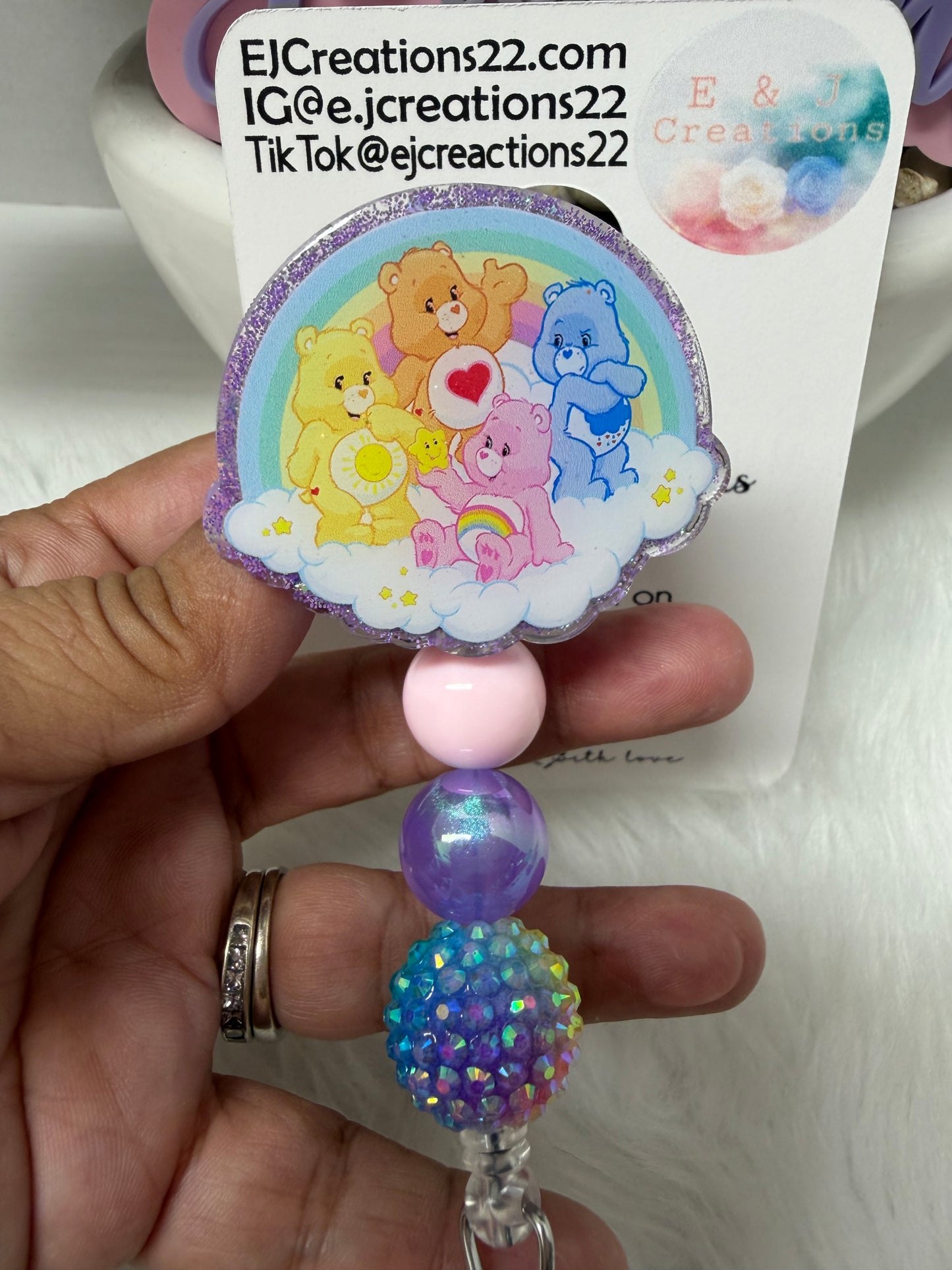 Care Bears Badge Reel