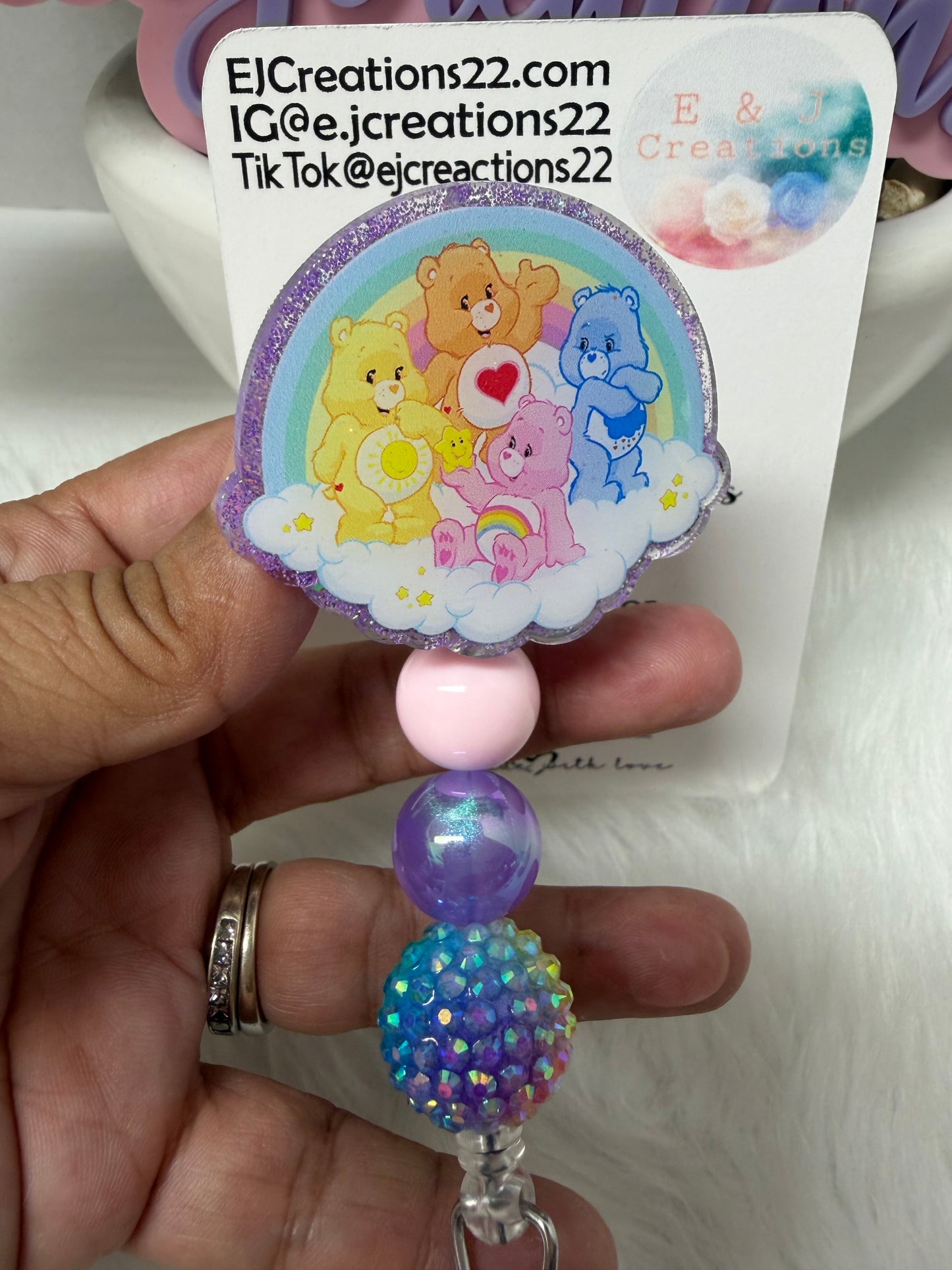 Care Bears Badge Reel