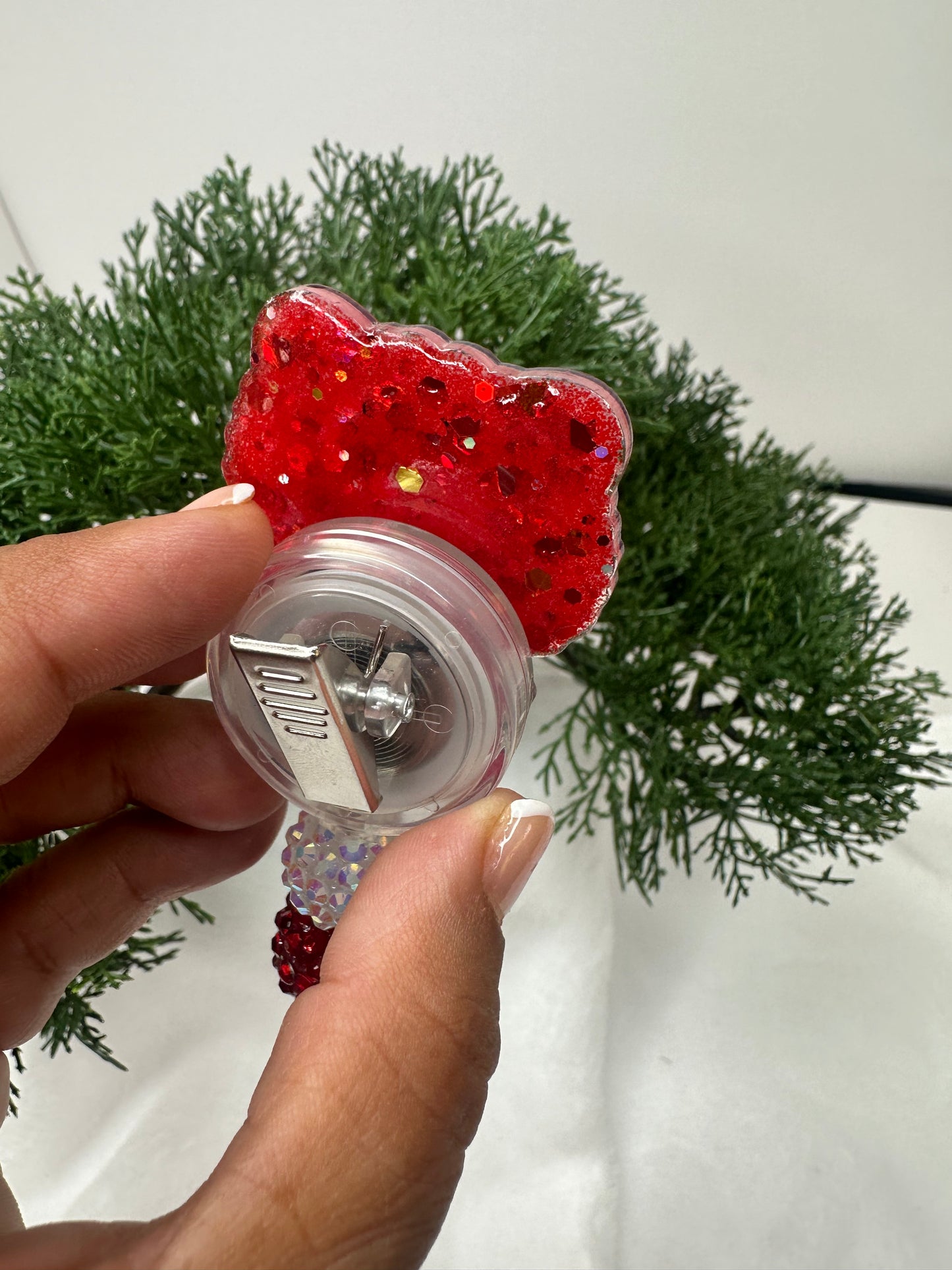 Christmas Kitty Badge Reel