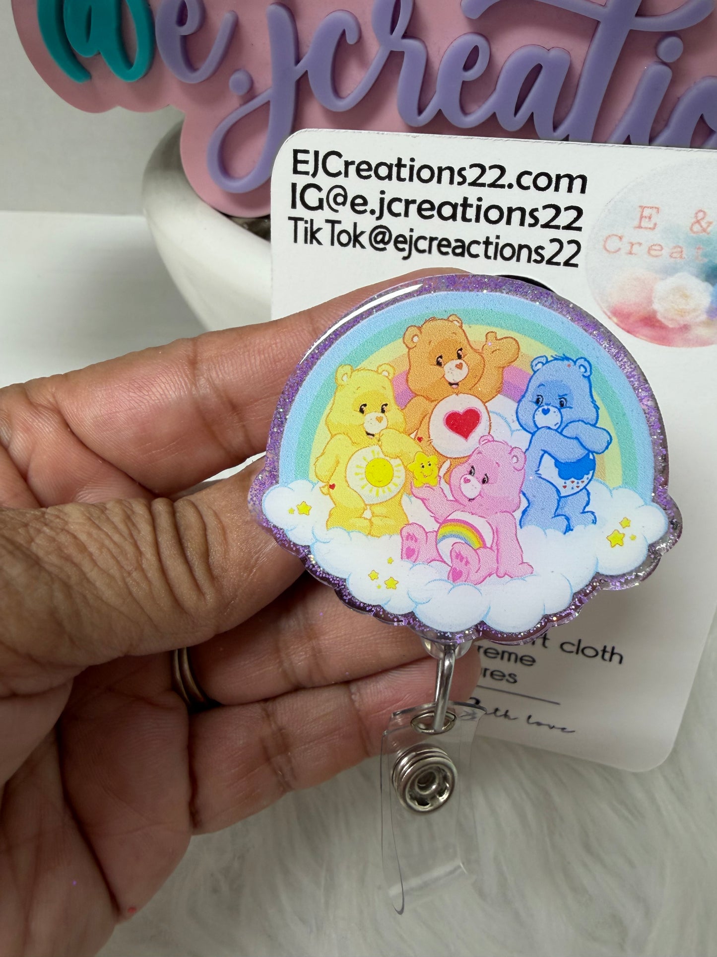 Care Bears Badge Reel
