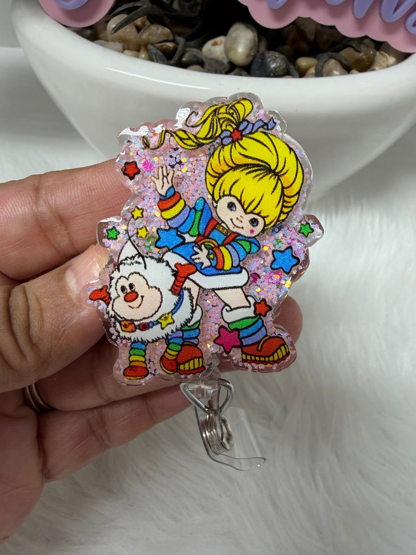Rainbow Girl Badge Reel