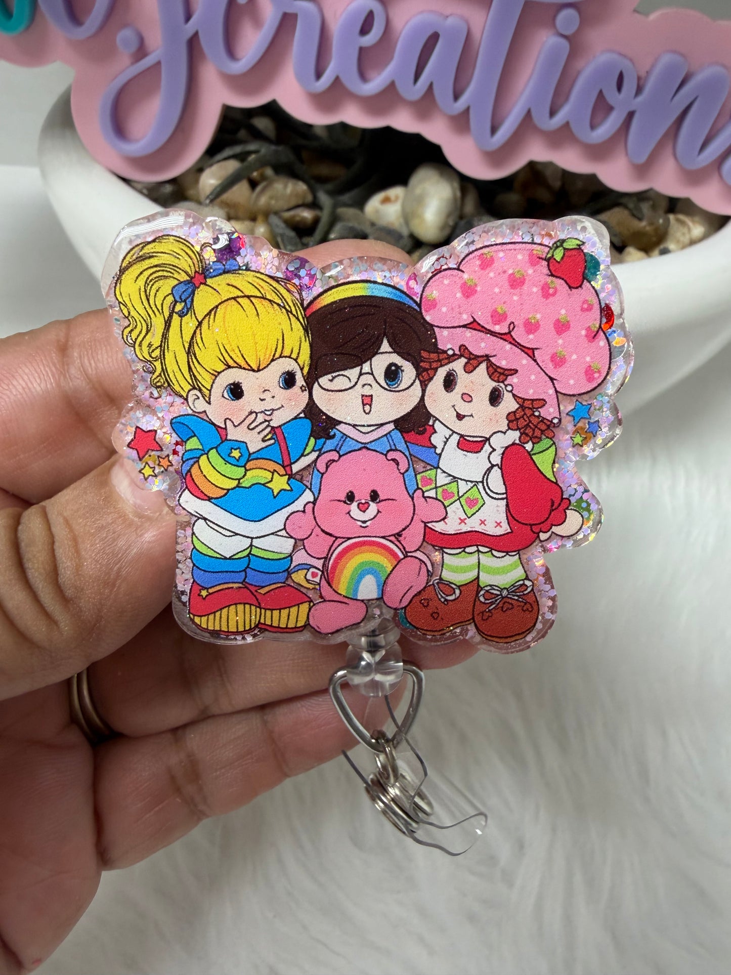 80s Sweet Girls Badge Reel