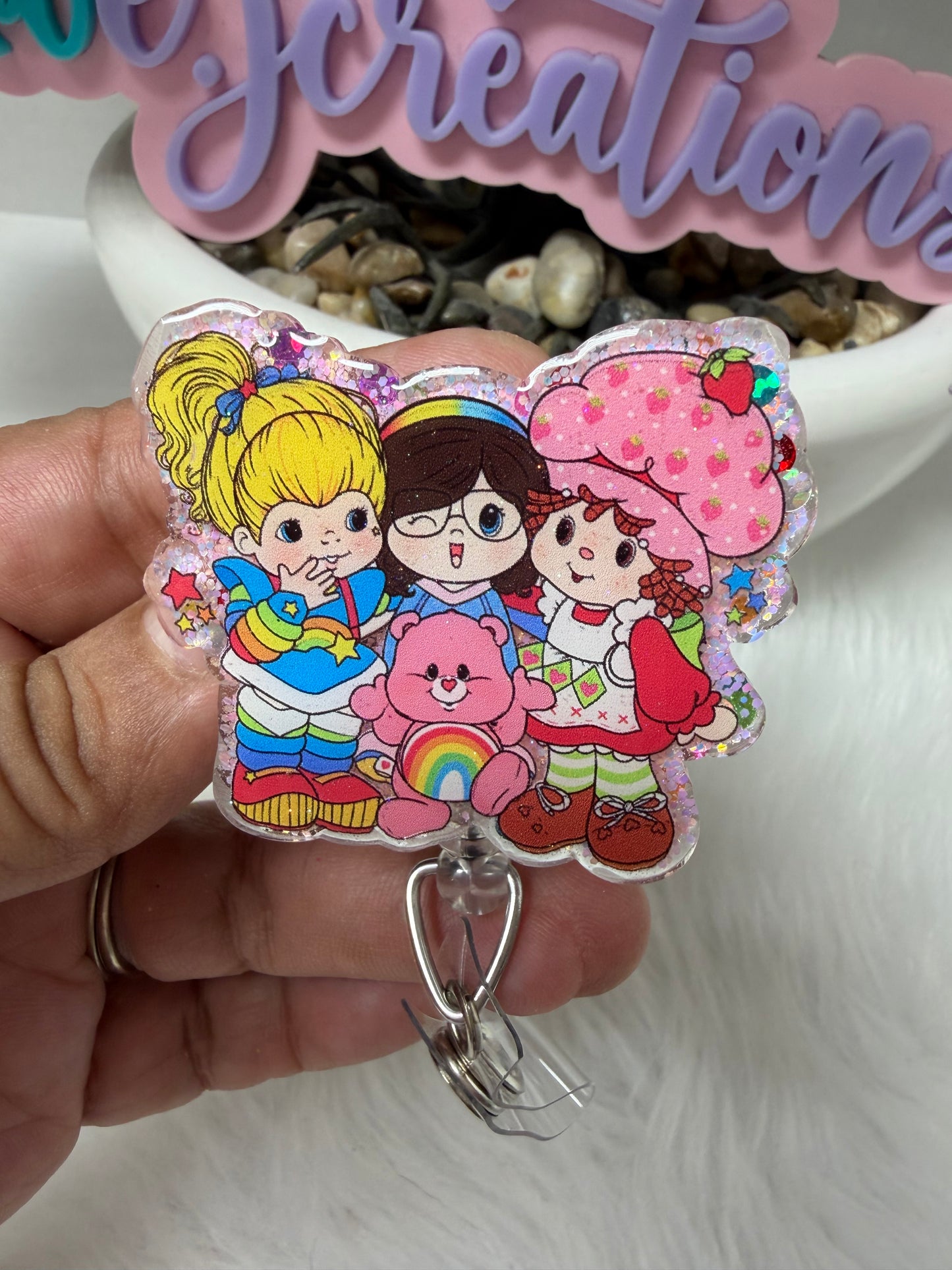 80s Sweet Girls Badge Reel