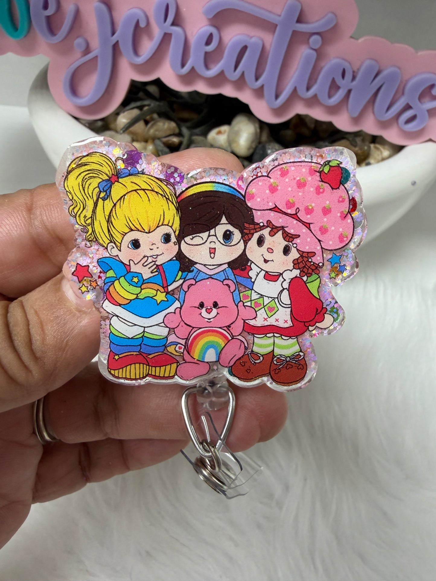80s Sweet Girls Badge Reel