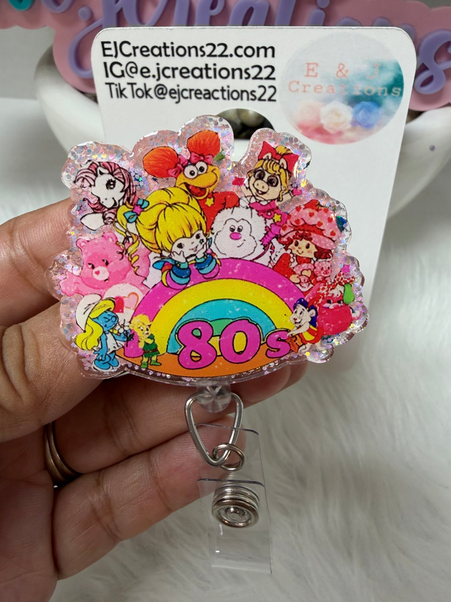 80s Sweet Friends Badge Reel