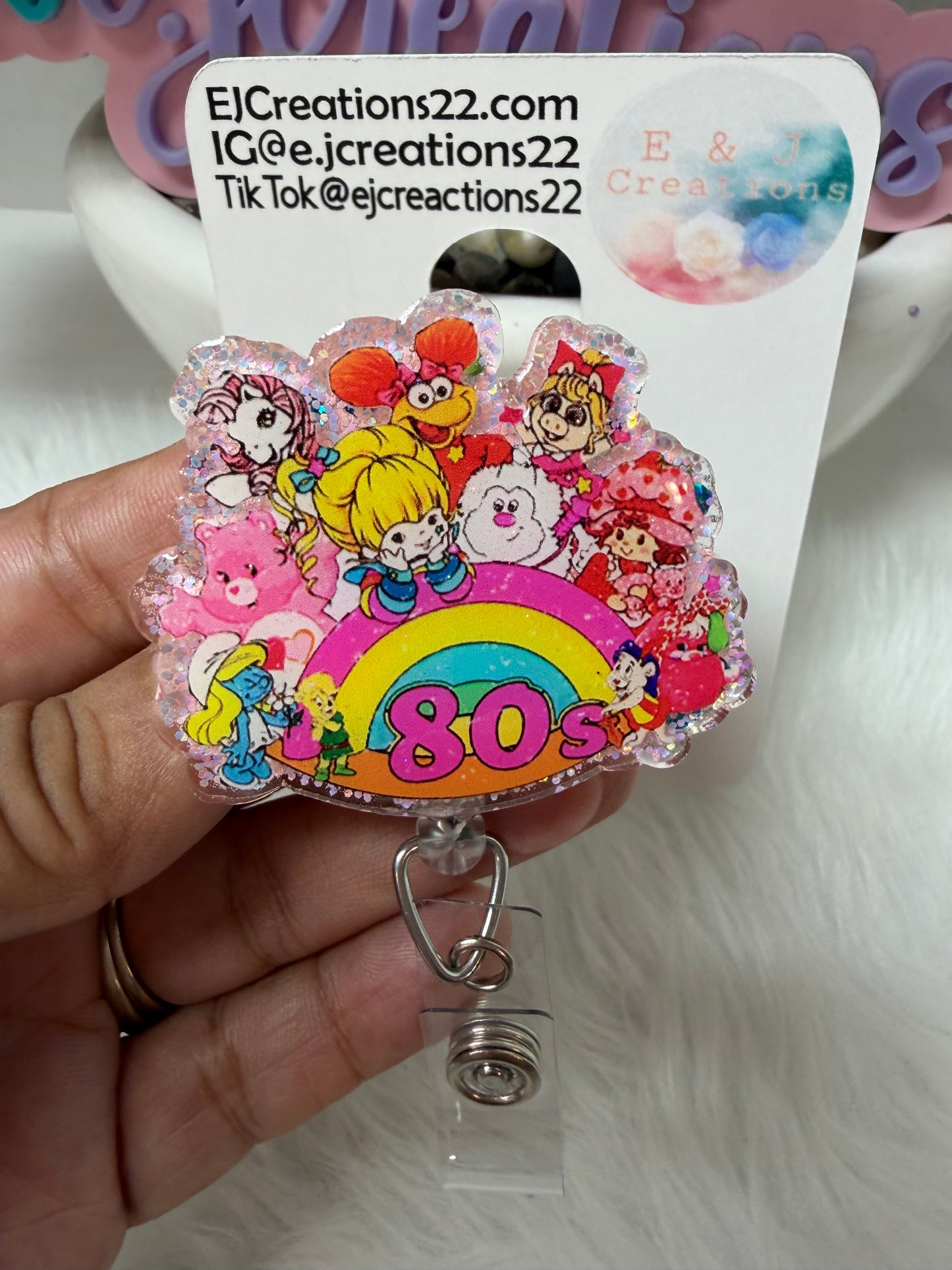 80s Sweet Friends Badge Reel