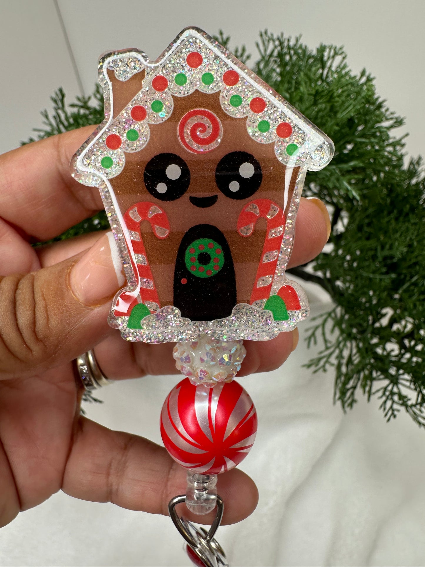 Gingerbread House Badge Reel