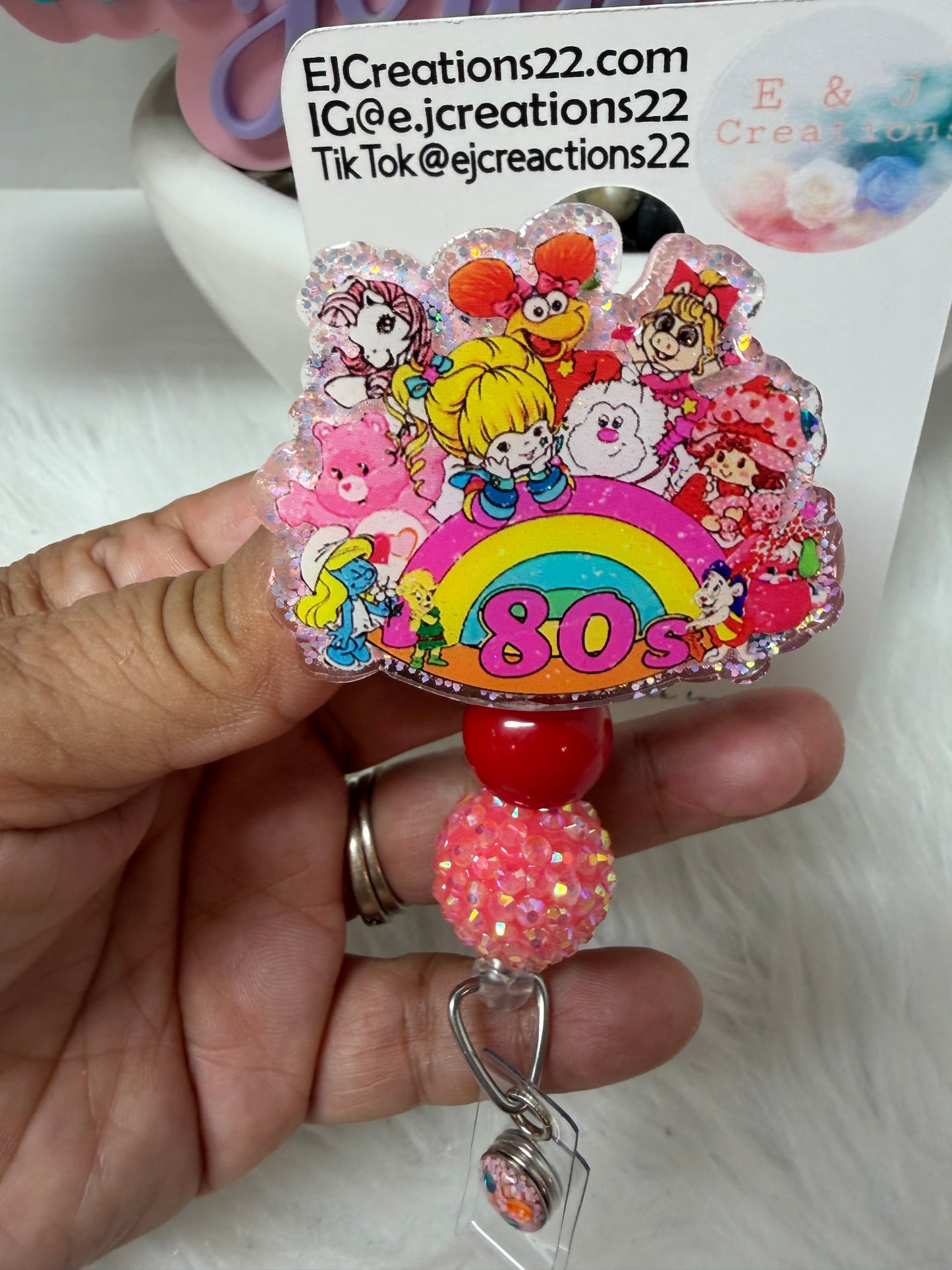 80s Sweet Friends Badge Reel