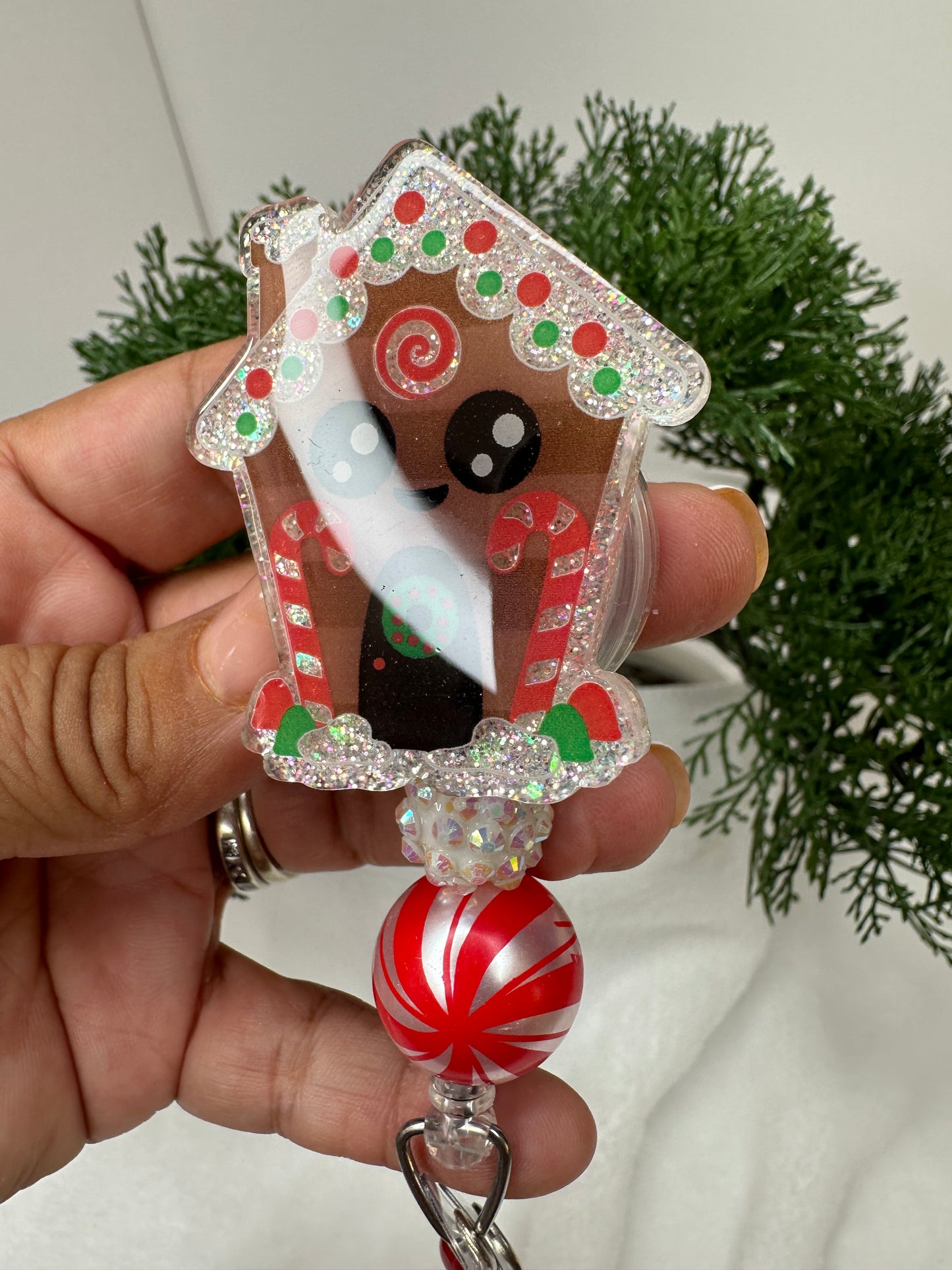 Gingerbread House Badge Reel