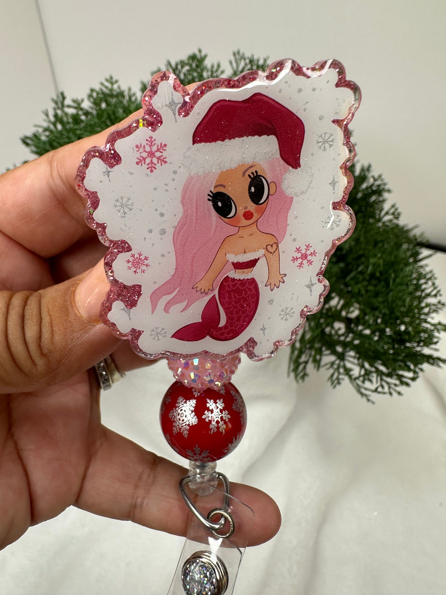 Bichota Christmas Badge Reel