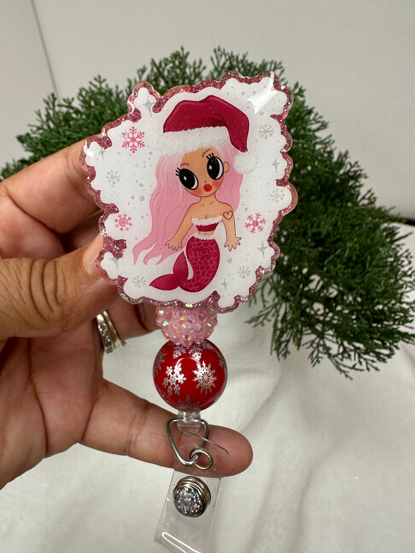 Bichota Christmas Badge Reel