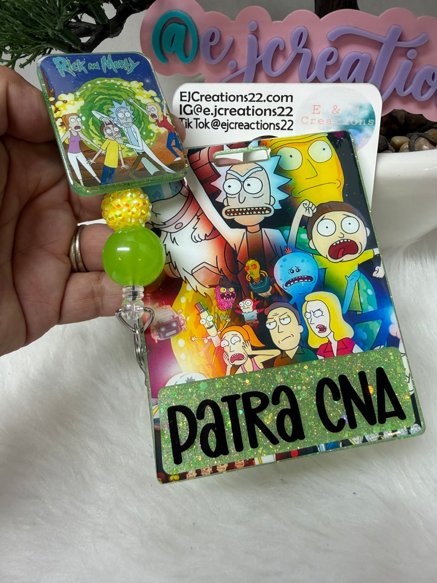 Rick and Morty Badge Buddy Set