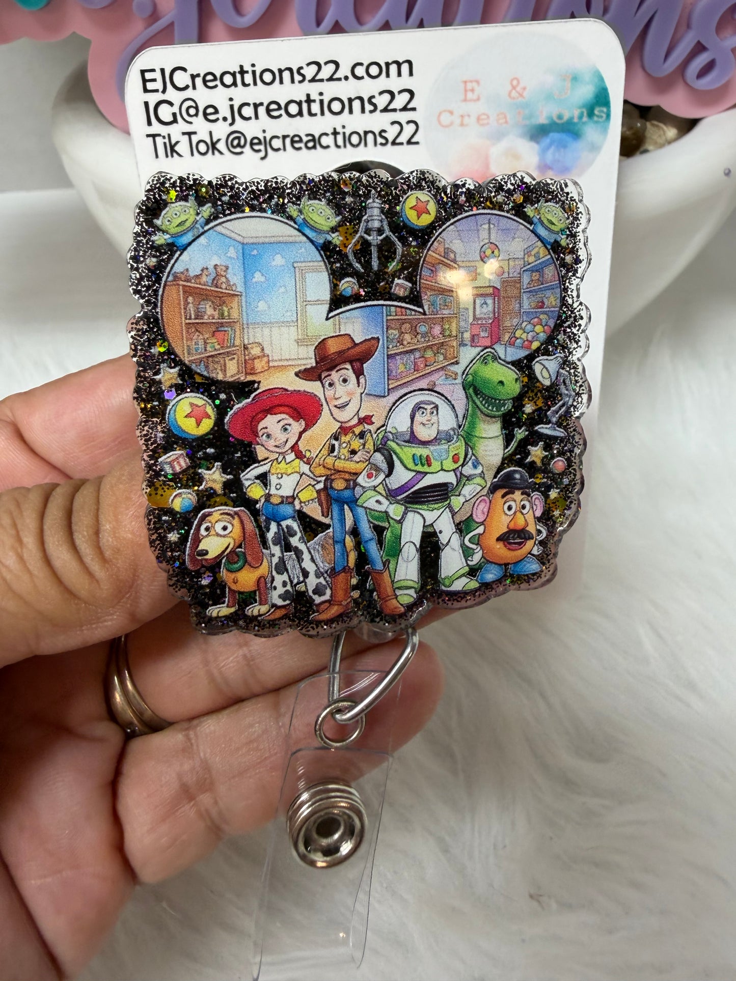 Toys Badge Reel