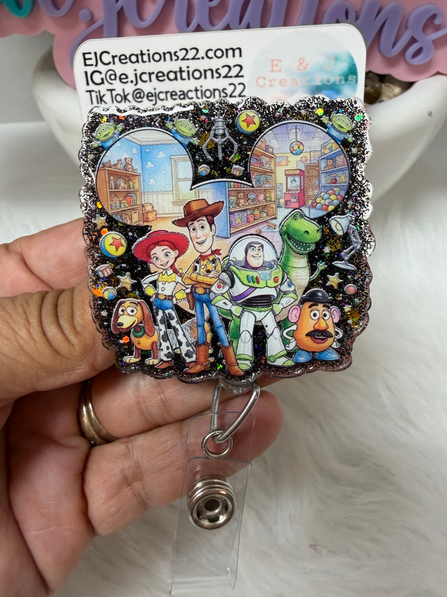 Toys Badge Reel