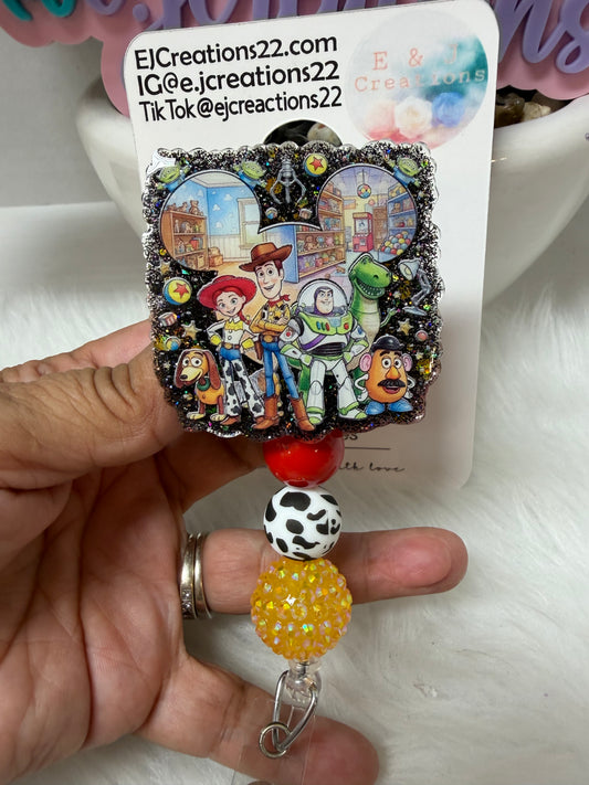 Toys Badge Reel
