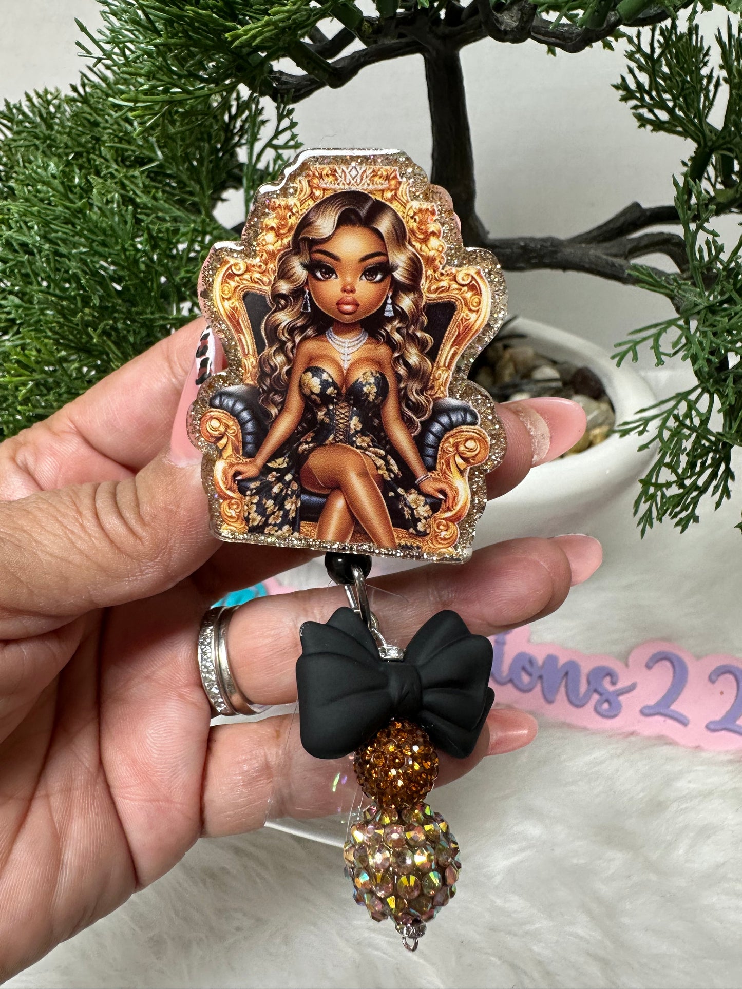 African Queen Badge Reel