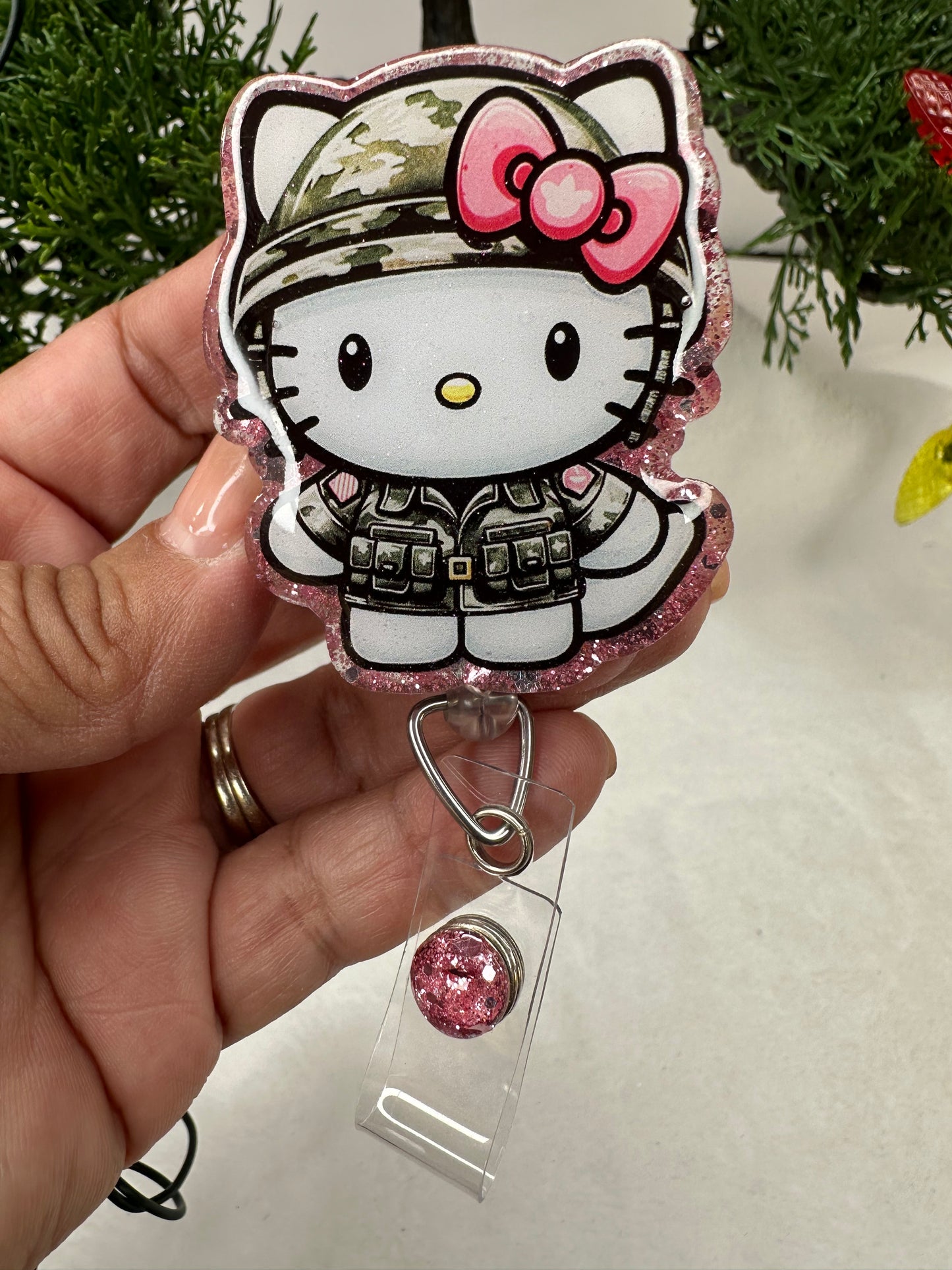 Kitty Military Badge Reel