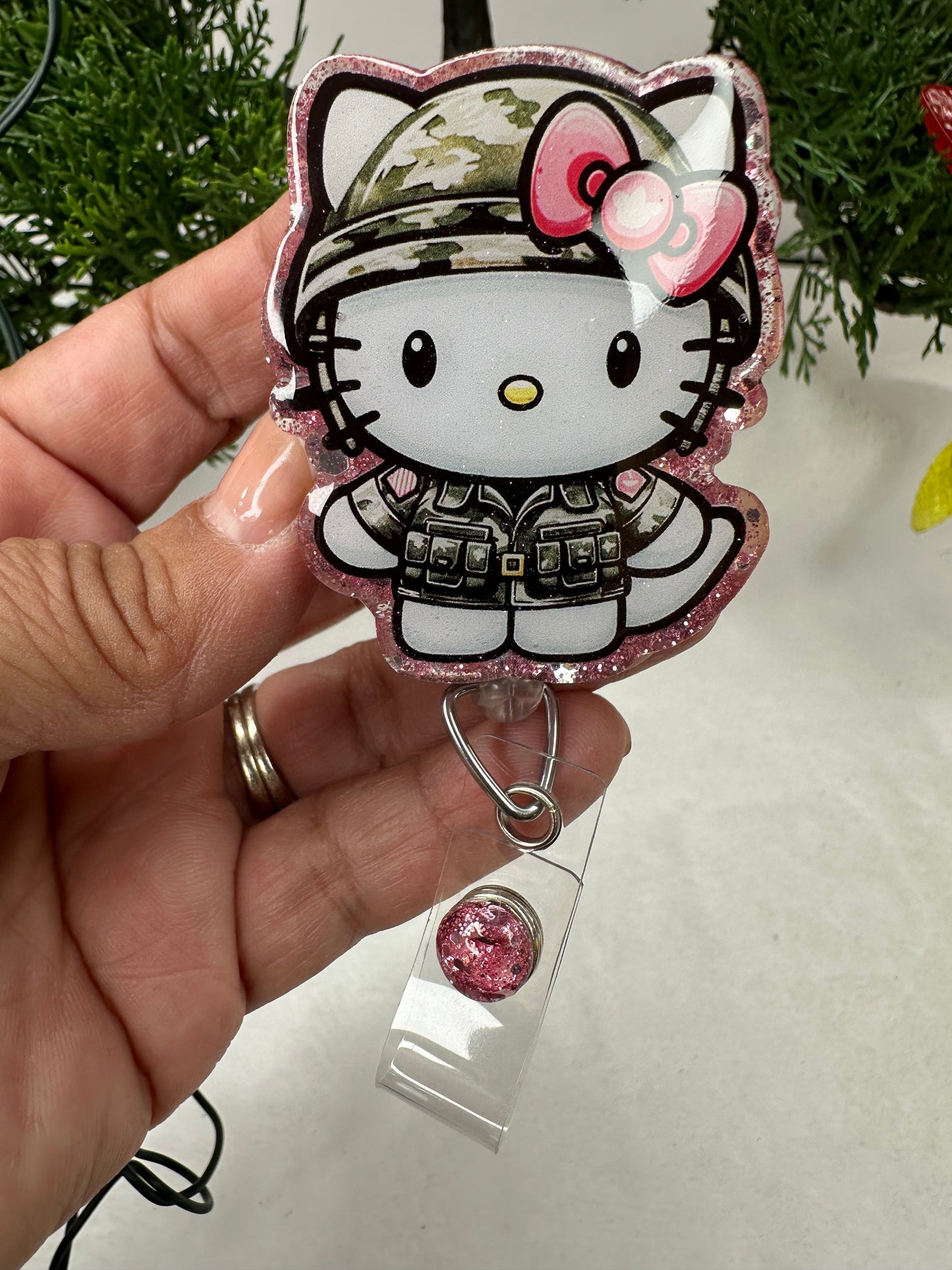 Kitty Military Badge Reel