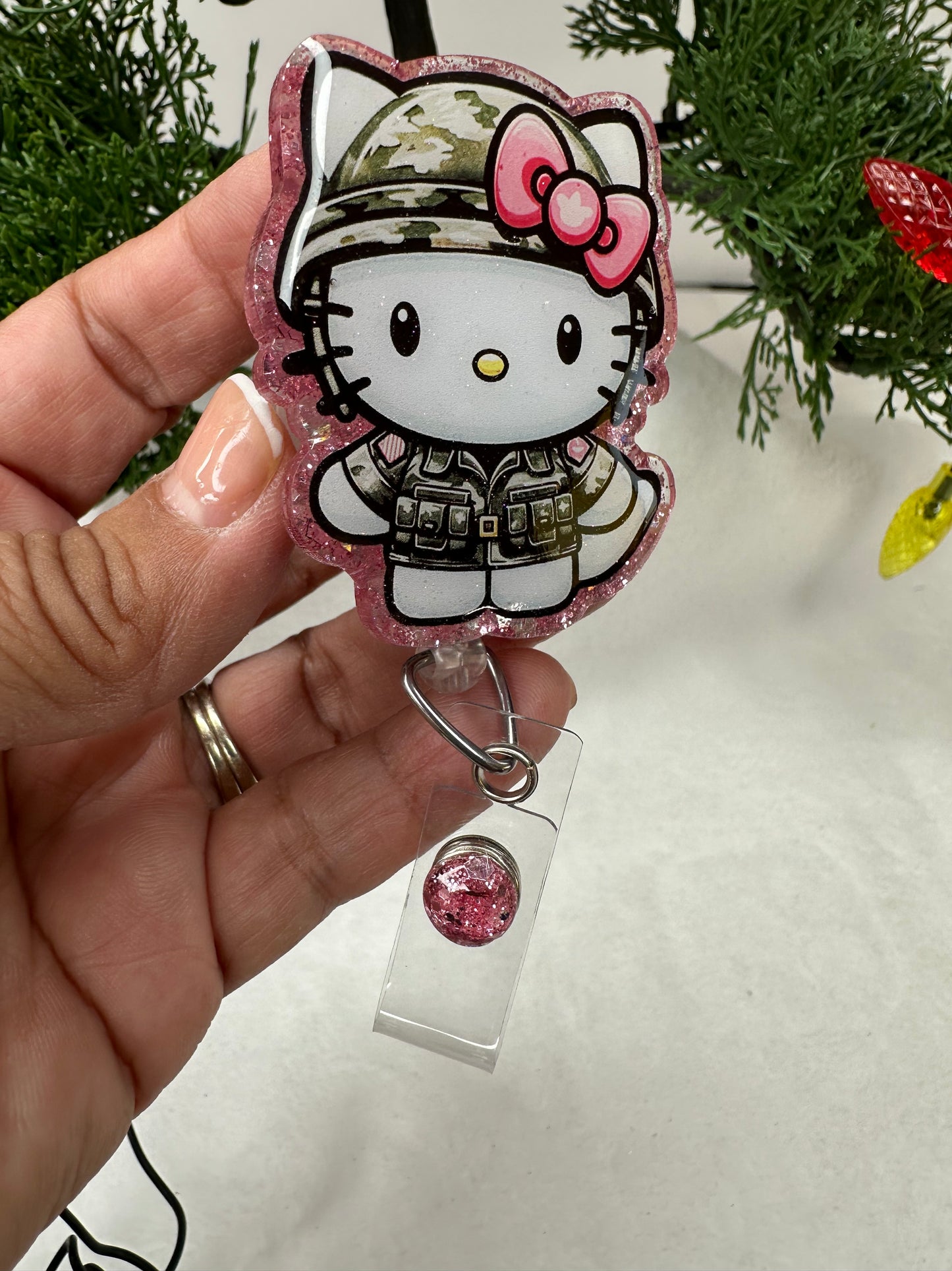 Kitty Military Badge Reel