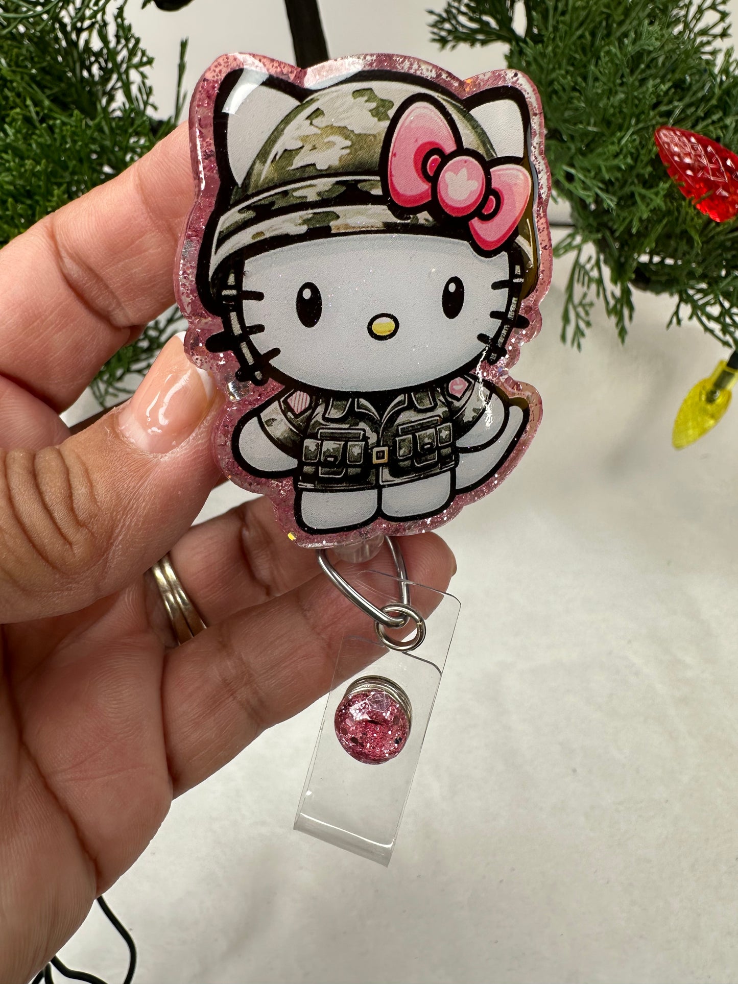 Kitty Military Badge Reel