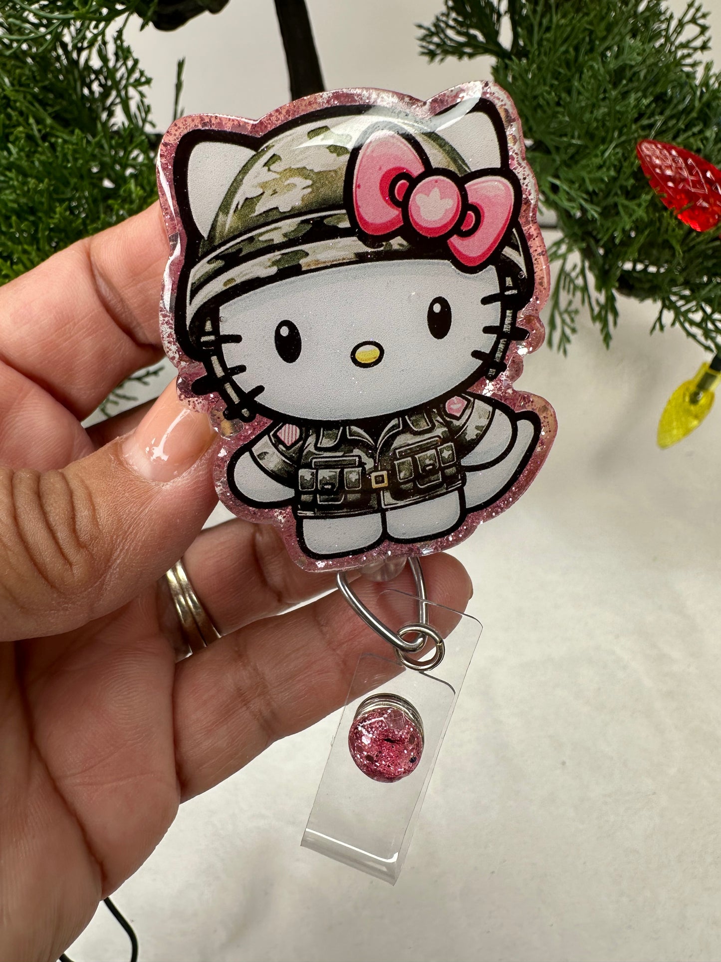 Kitty Military Badge Reel