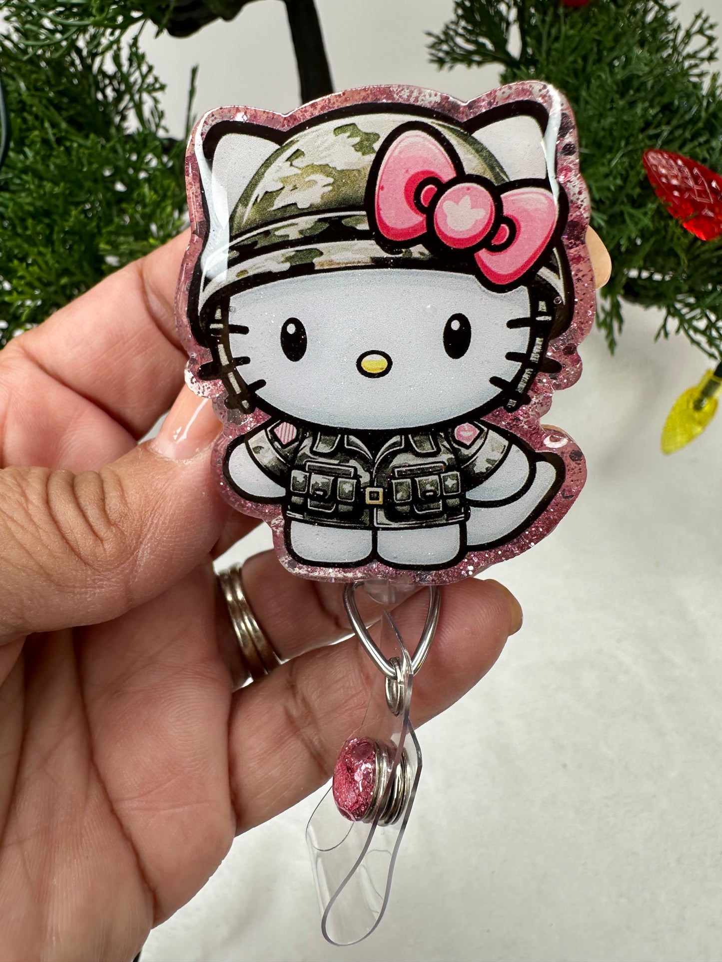 Kitty Military Badge Reel